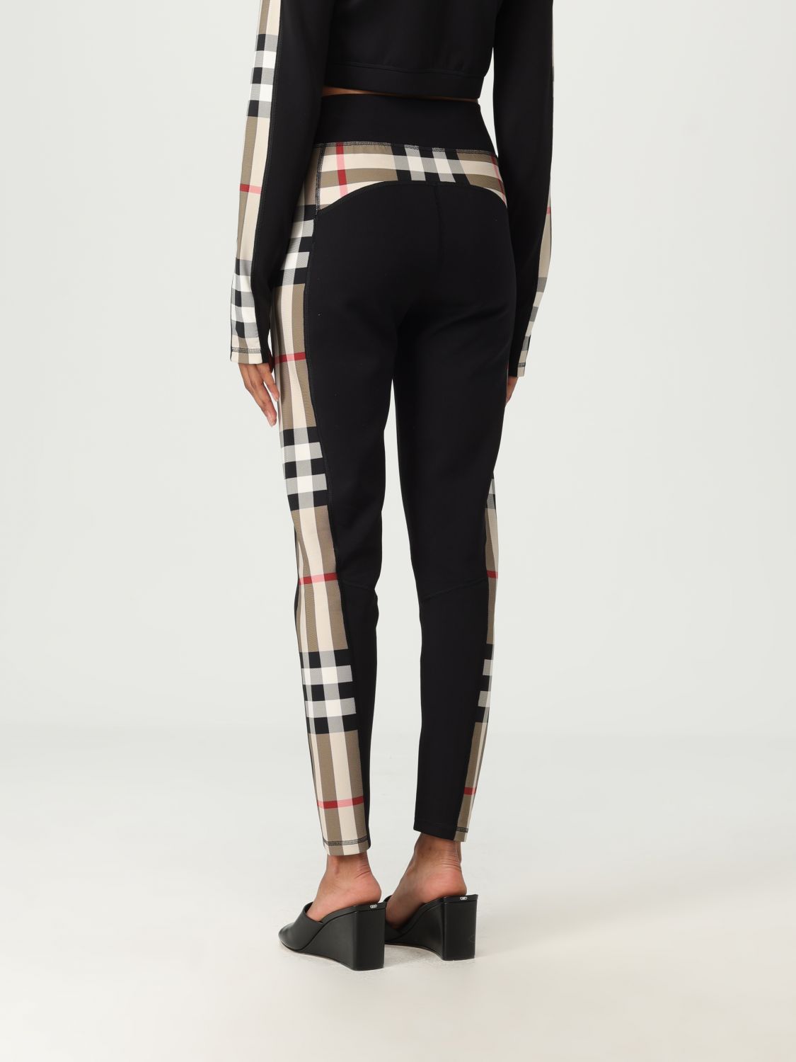 Burberry Pants Woman Black