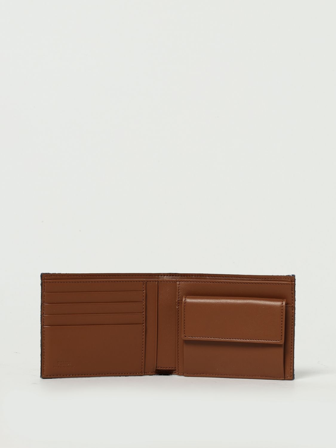 Fendi Wallet Men Grey