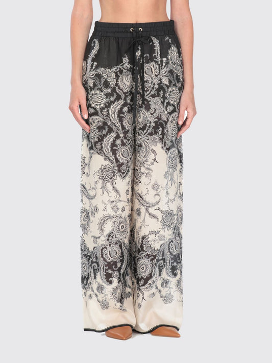 Zimmermann Pants Woman Yellow Cream