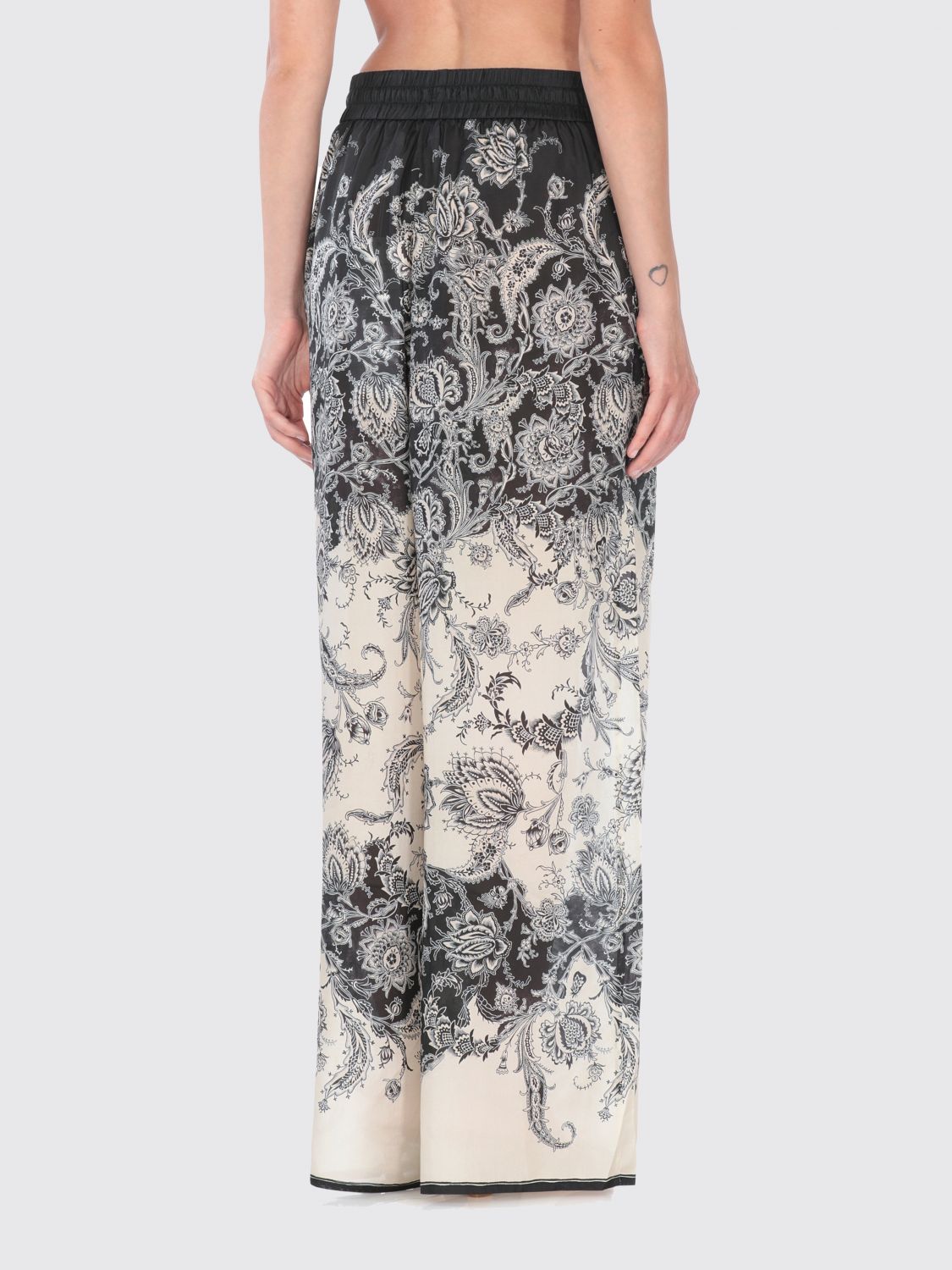Zimmermann Pants Woman Yellow Cream