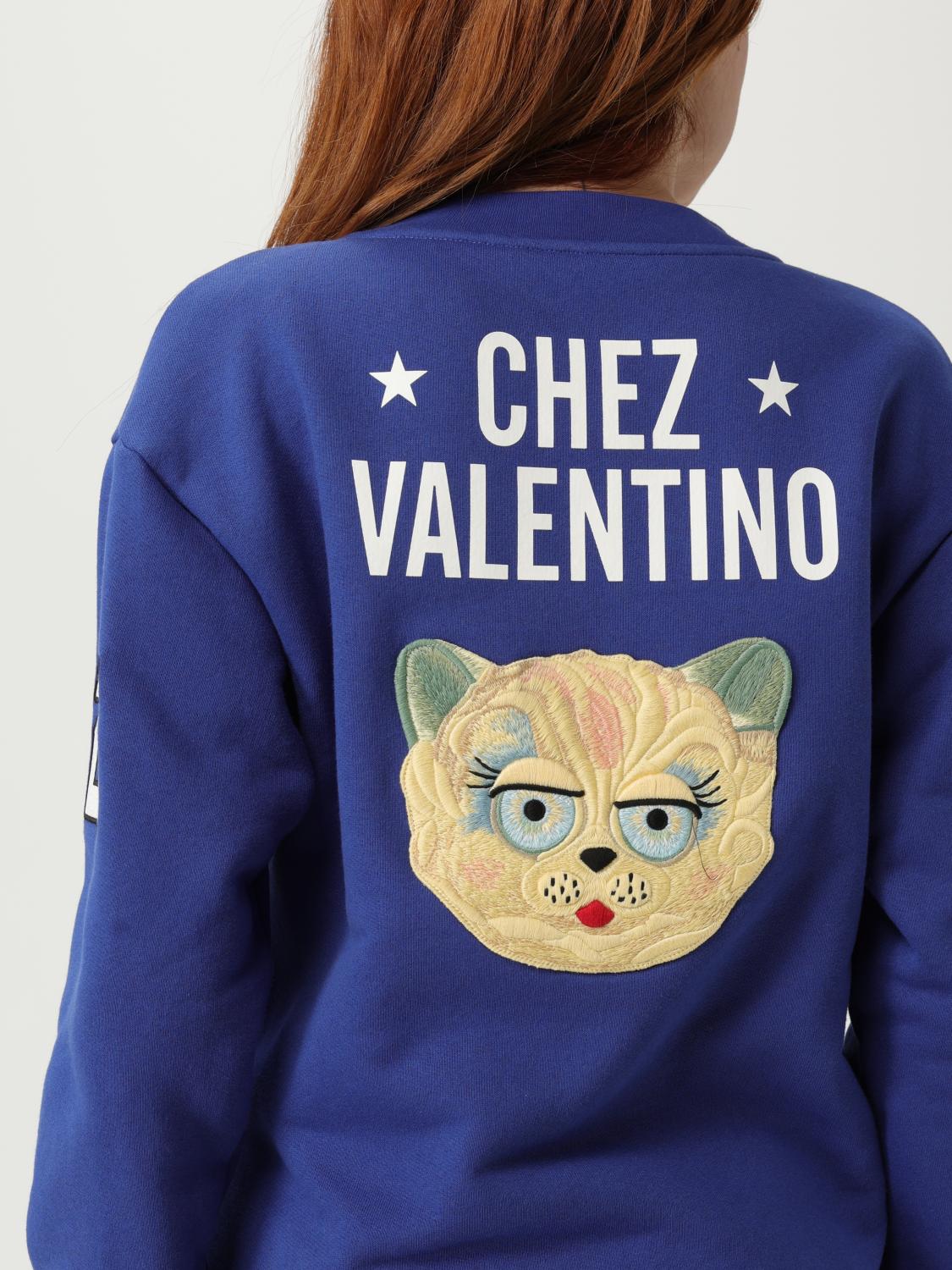Valentino Sweatshirt Woman Blue