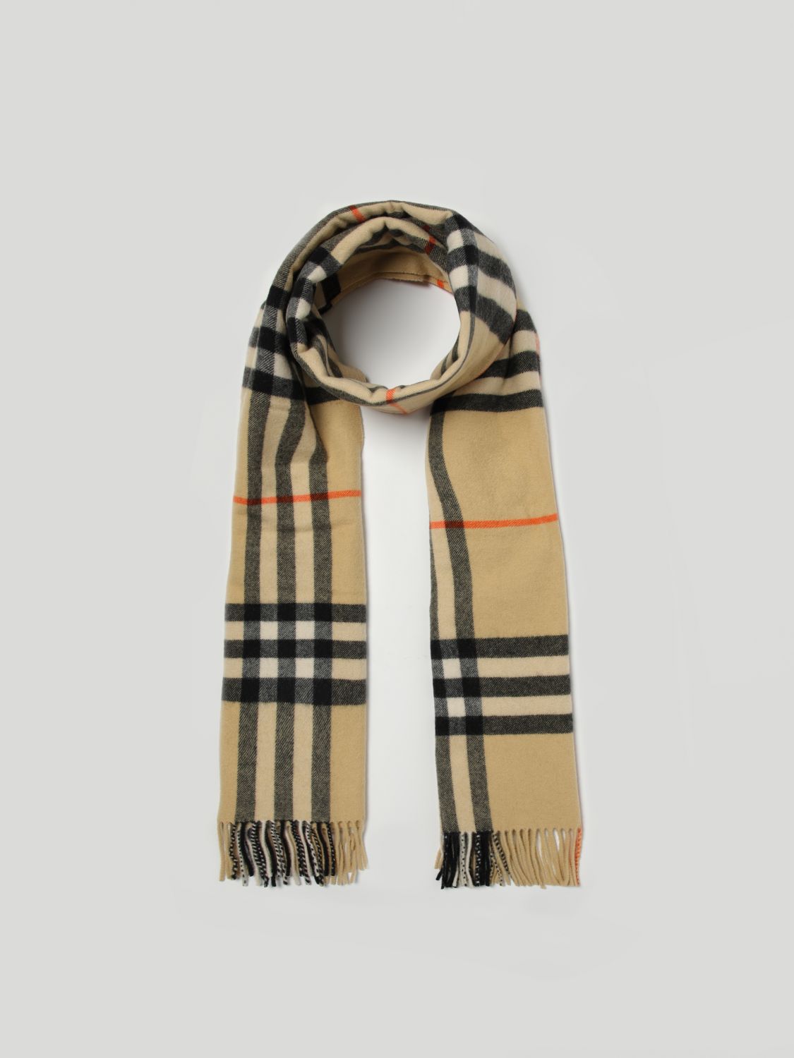 Burberry Scarf Men Beige