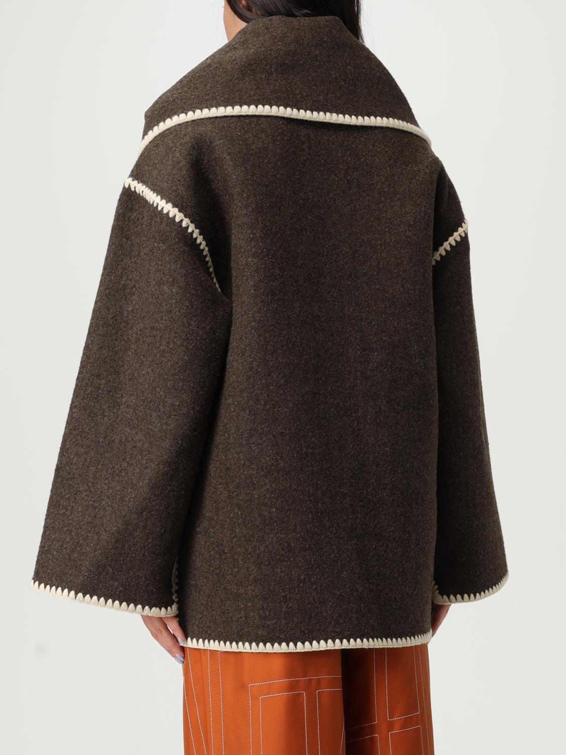 Toteme Coat Woman Brown