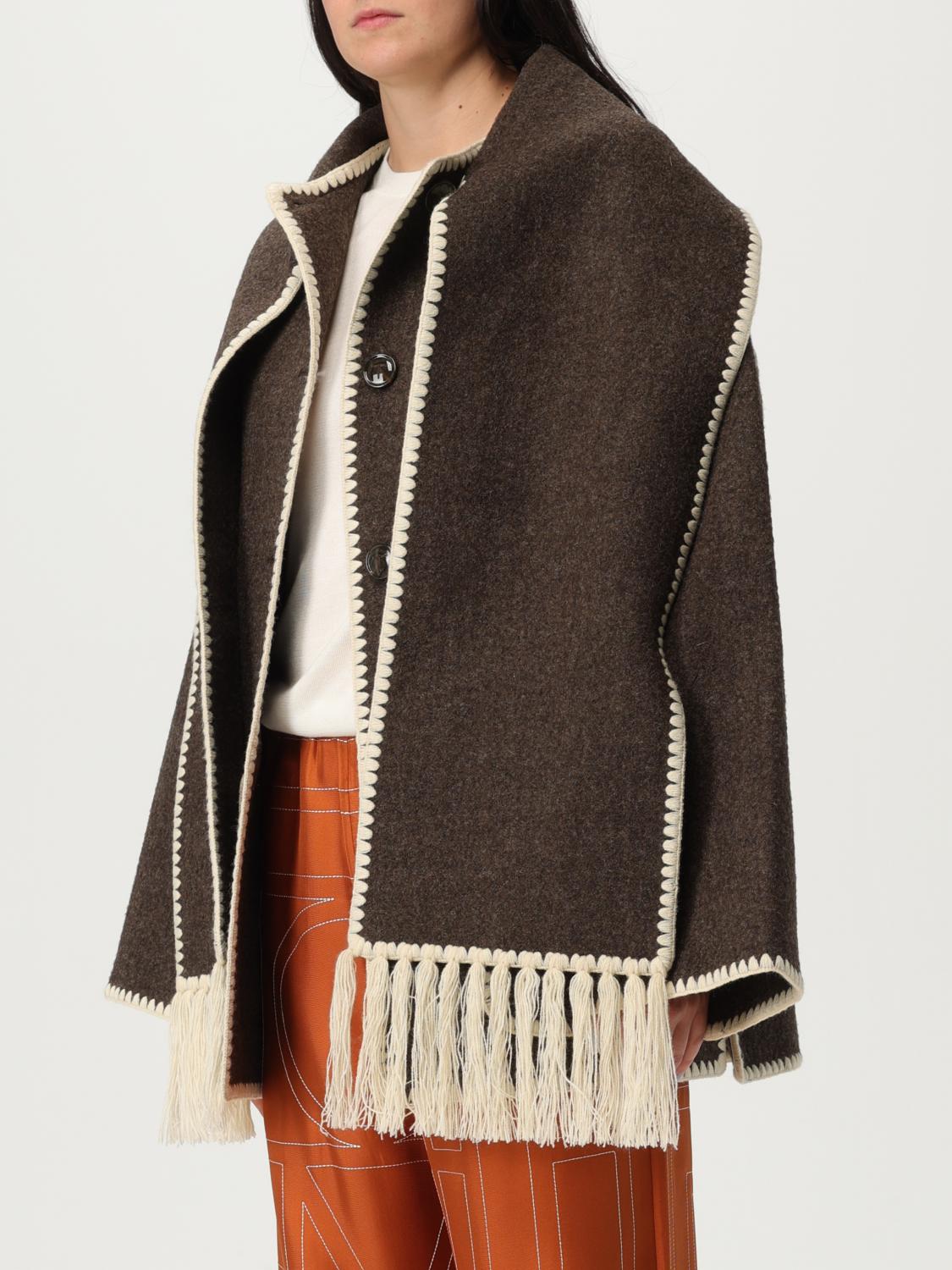Toteme Coat Woman Brown