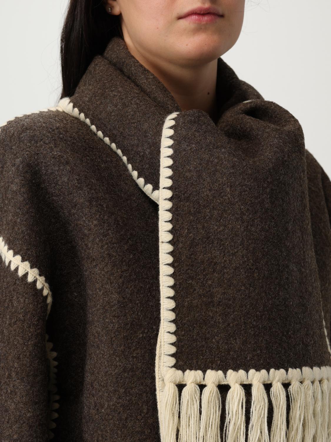 Toteme Coat Woman Brown