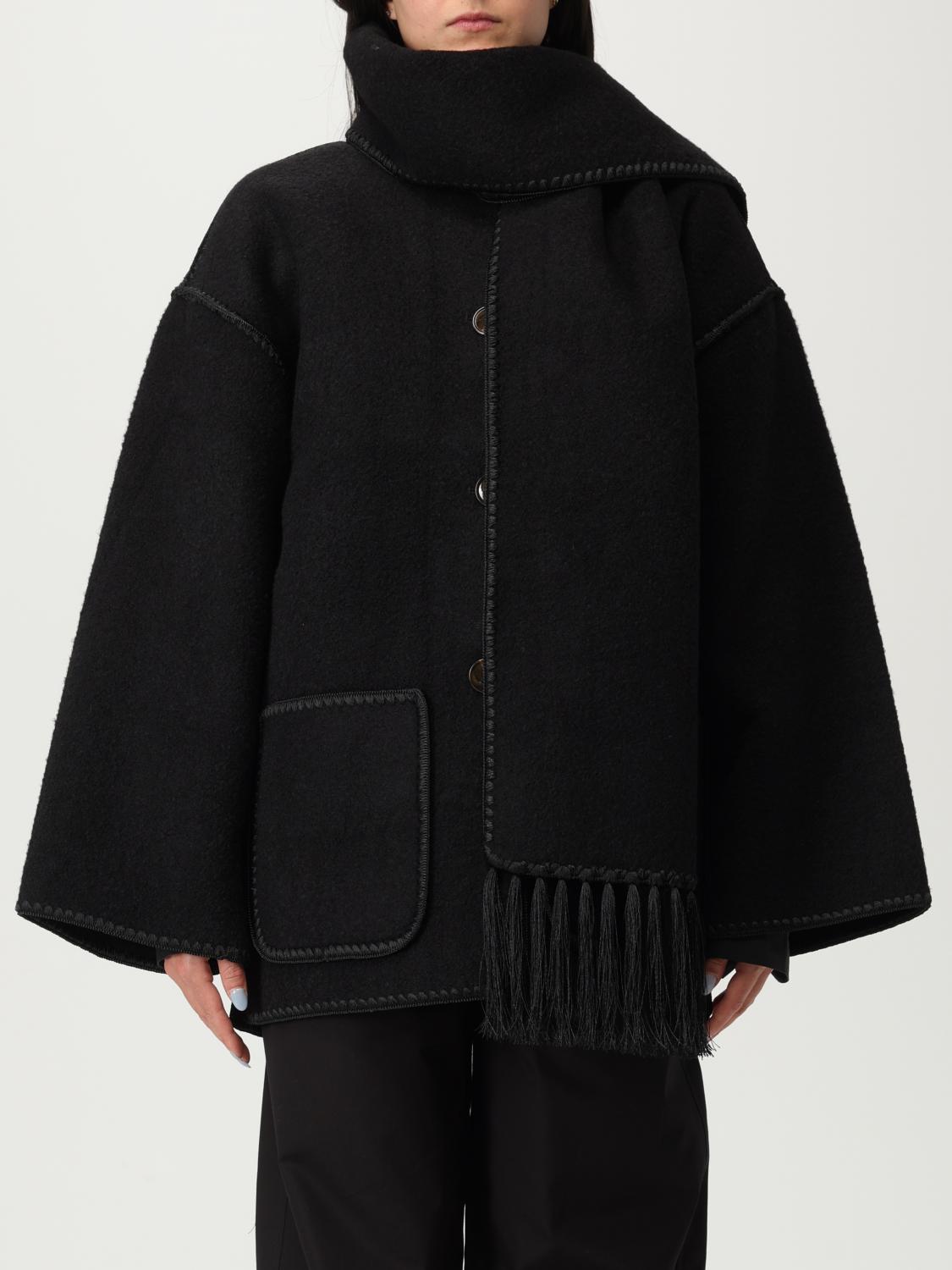 Toteme Coat Woman Black