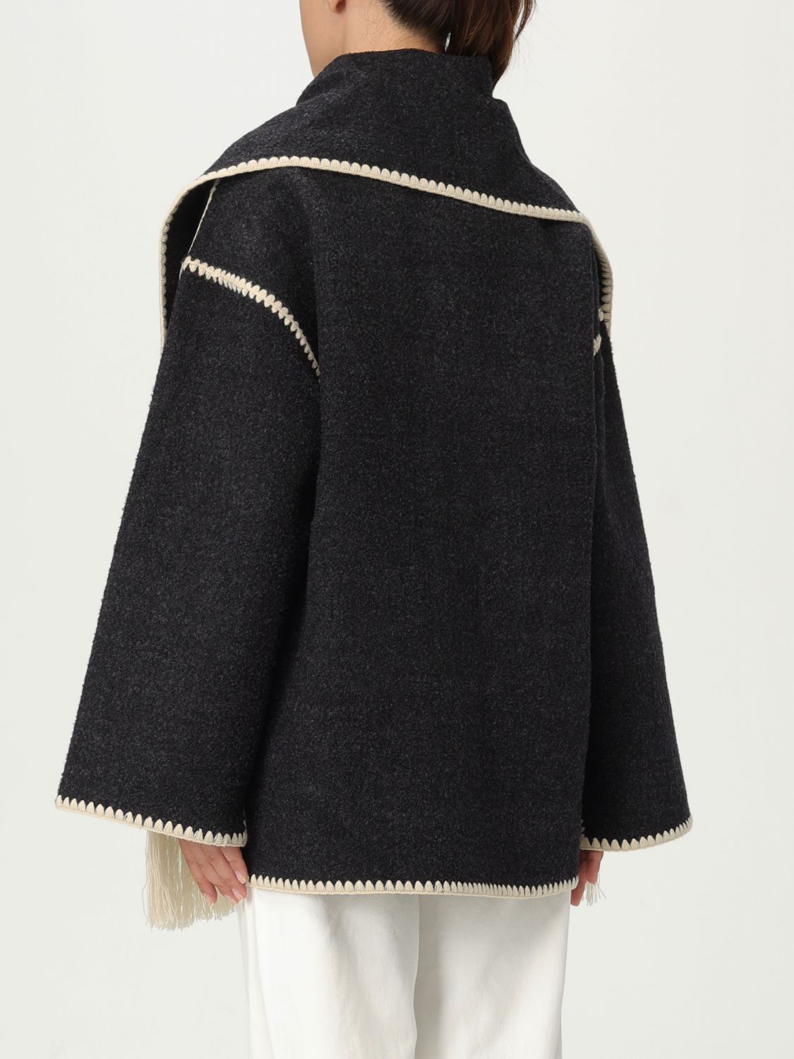 Toteme Coat Woman Grey