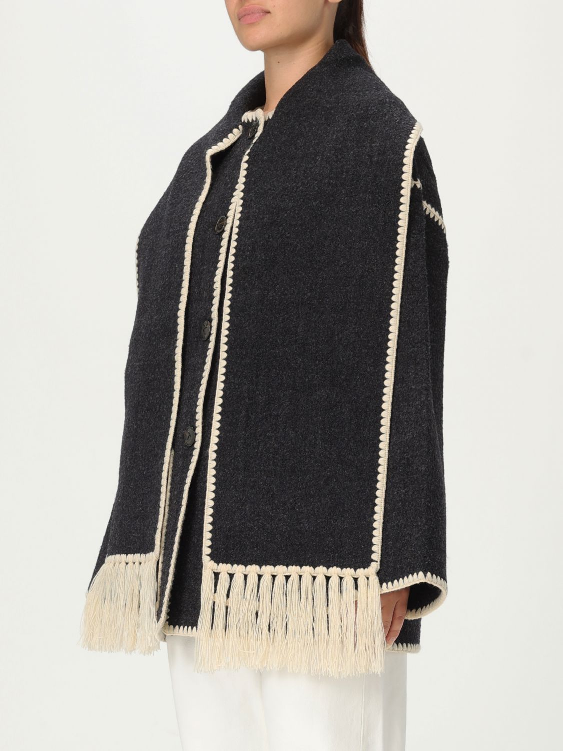 Toteme Coat Woman Grey