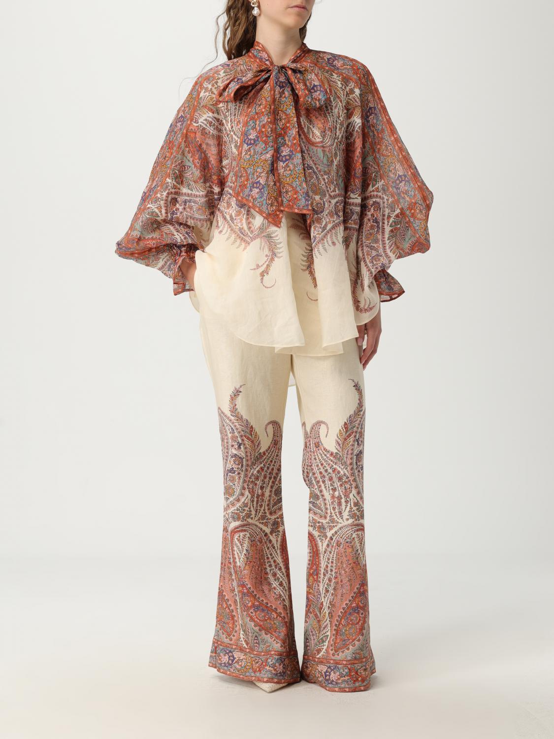Zimmermann Pants Woman Multicolor