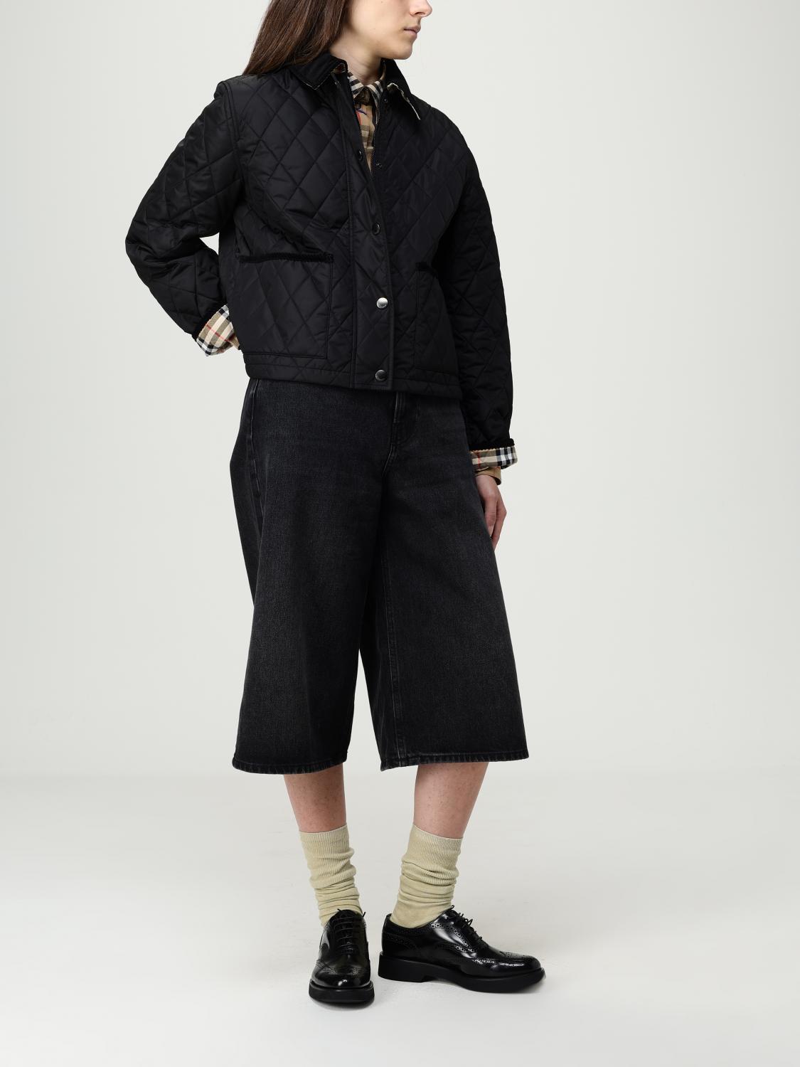 Burberry Jacket Woman Black