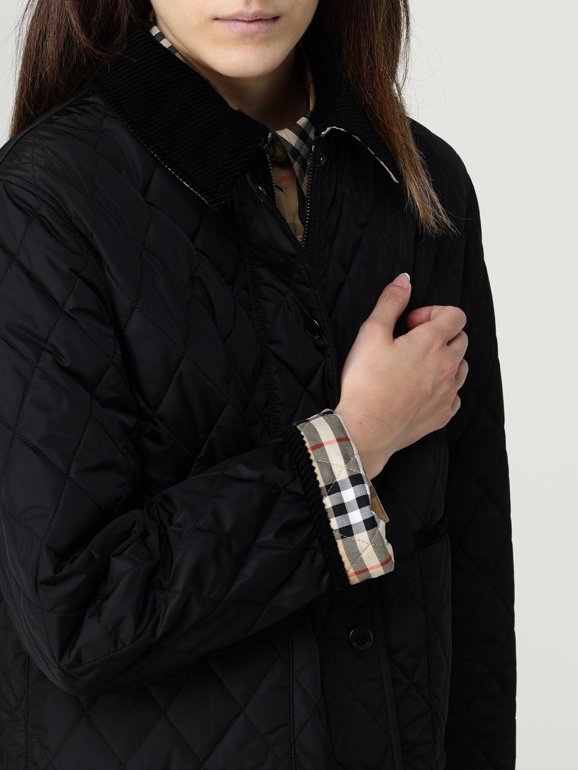 Burberry Jacket Woman Black