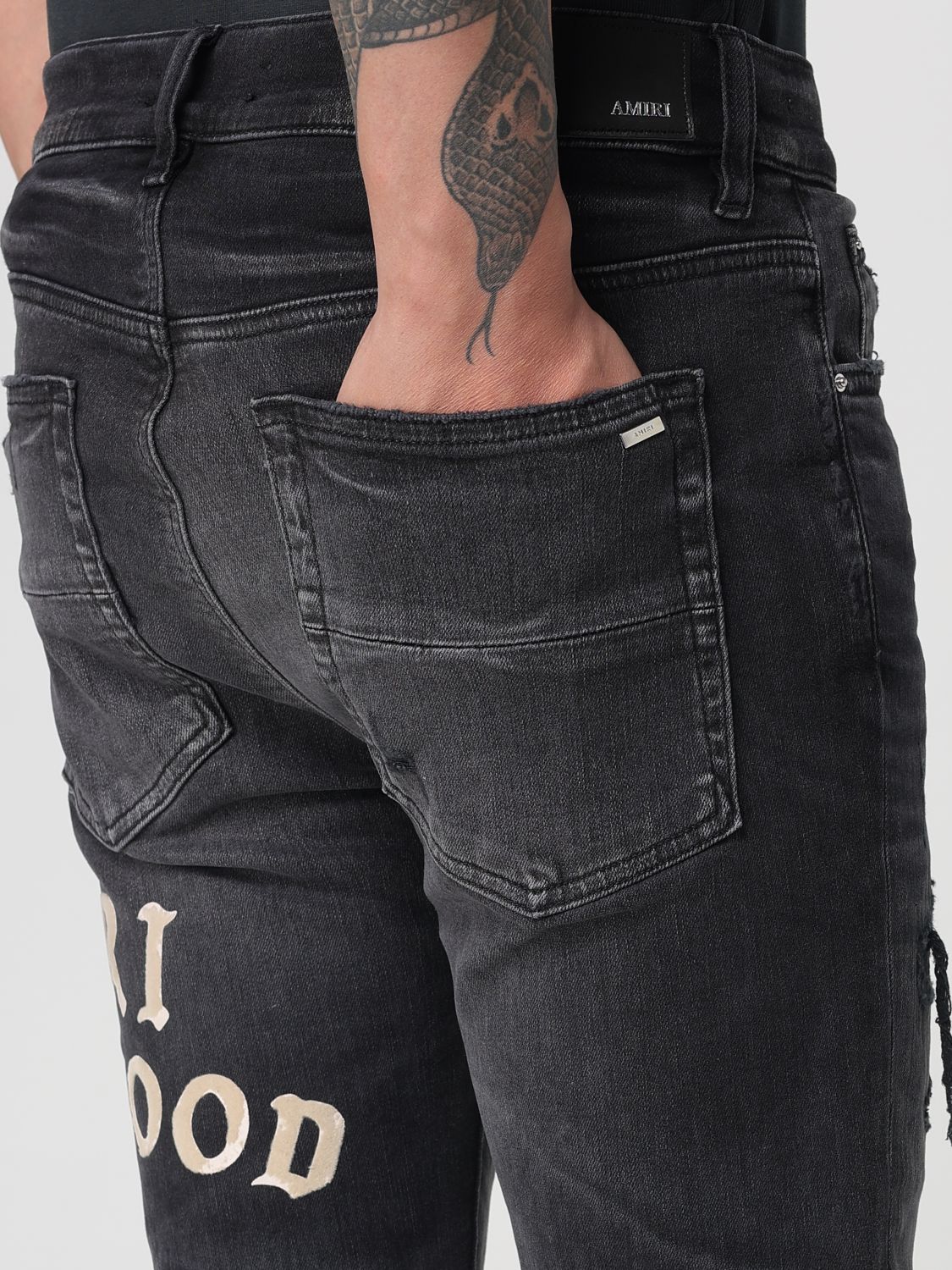 Amiri Jeans Men Black