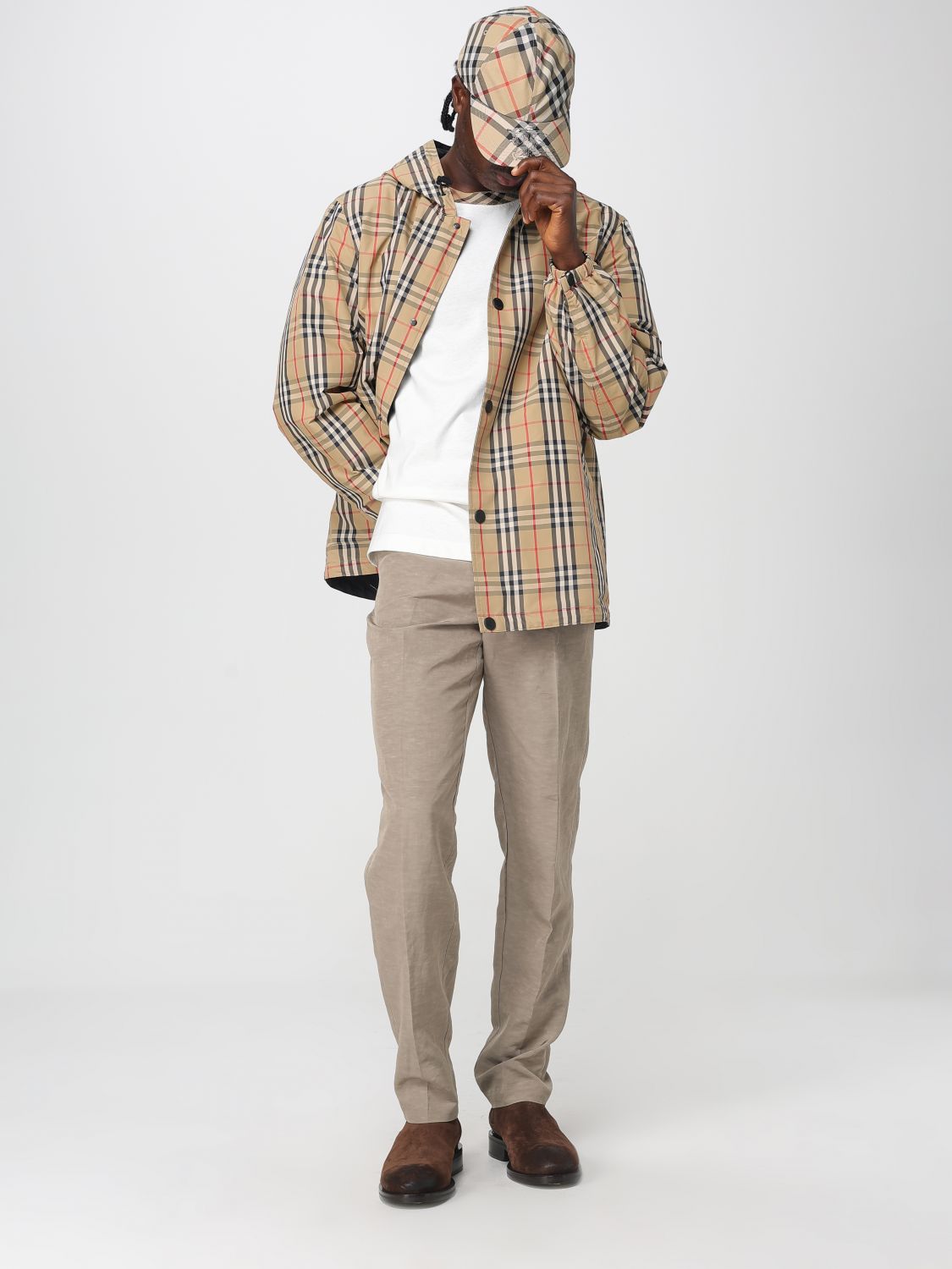 Burberry Jacket Men Beige
