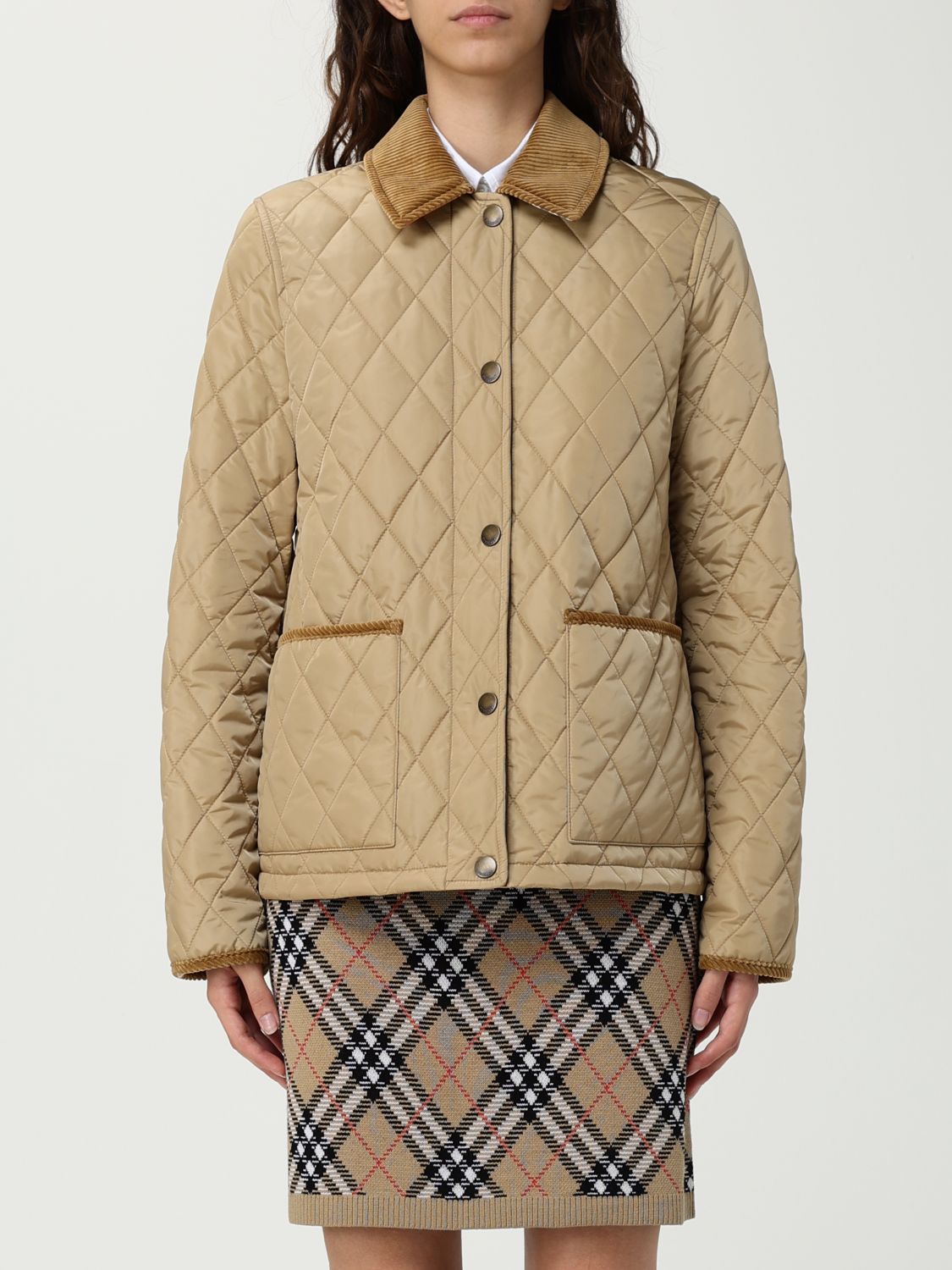Burberry Jacket Woman White
