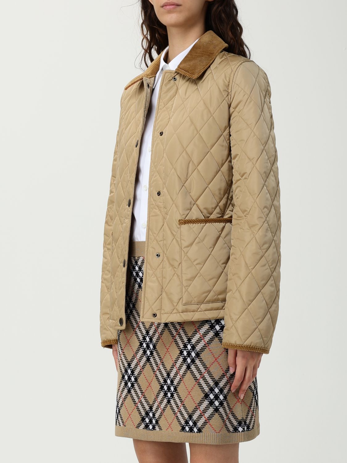 Burberry Jacket Woman White