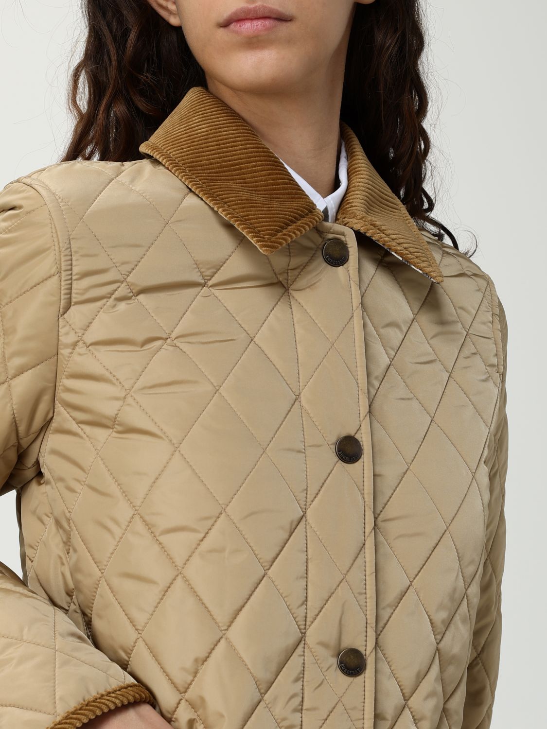 Burberry Jacket Woman White