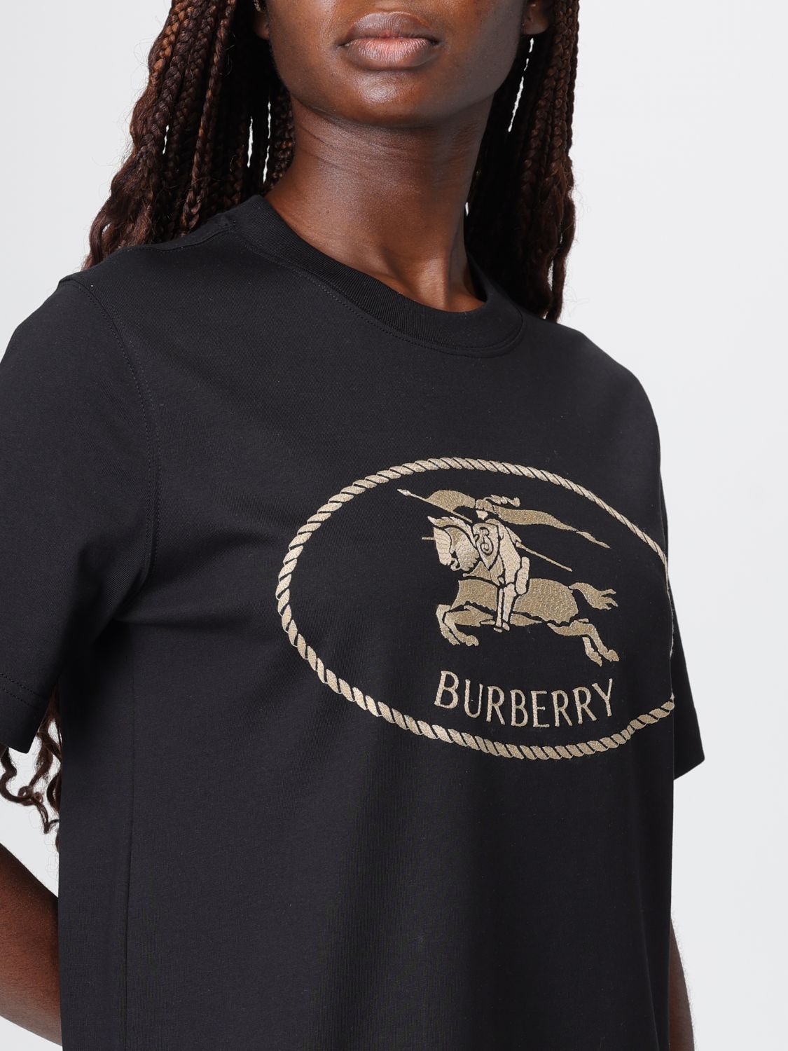 Burberry T Shirt Woman Black