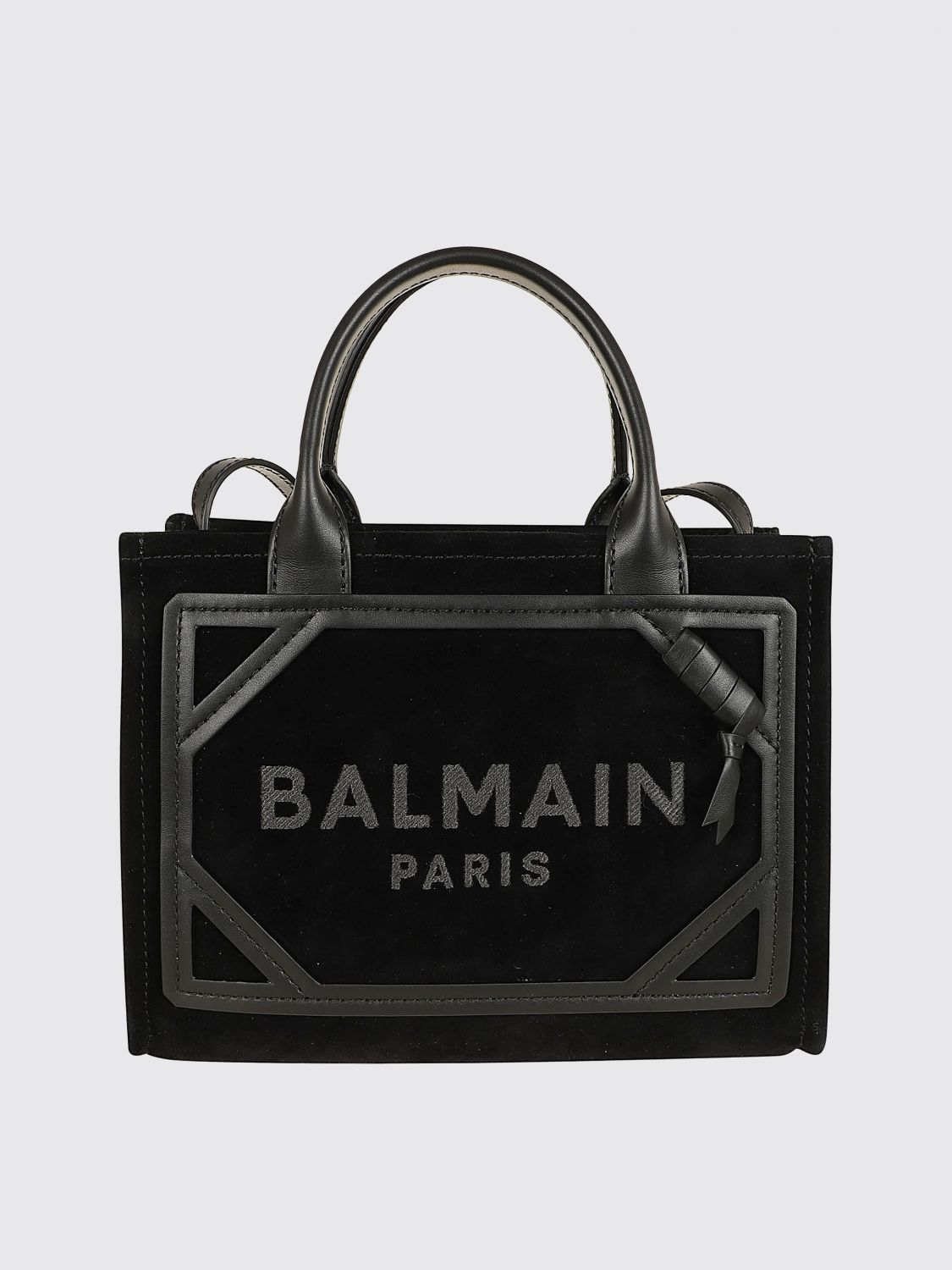 Balmain Tote Bags Woman Black