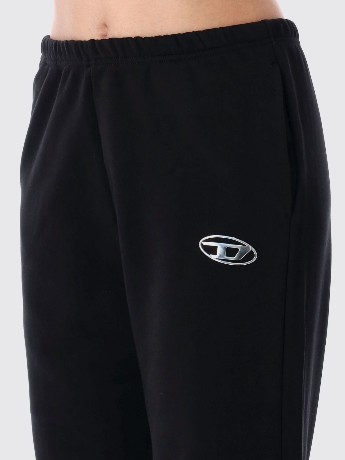 Diesel Pants Woman Black
