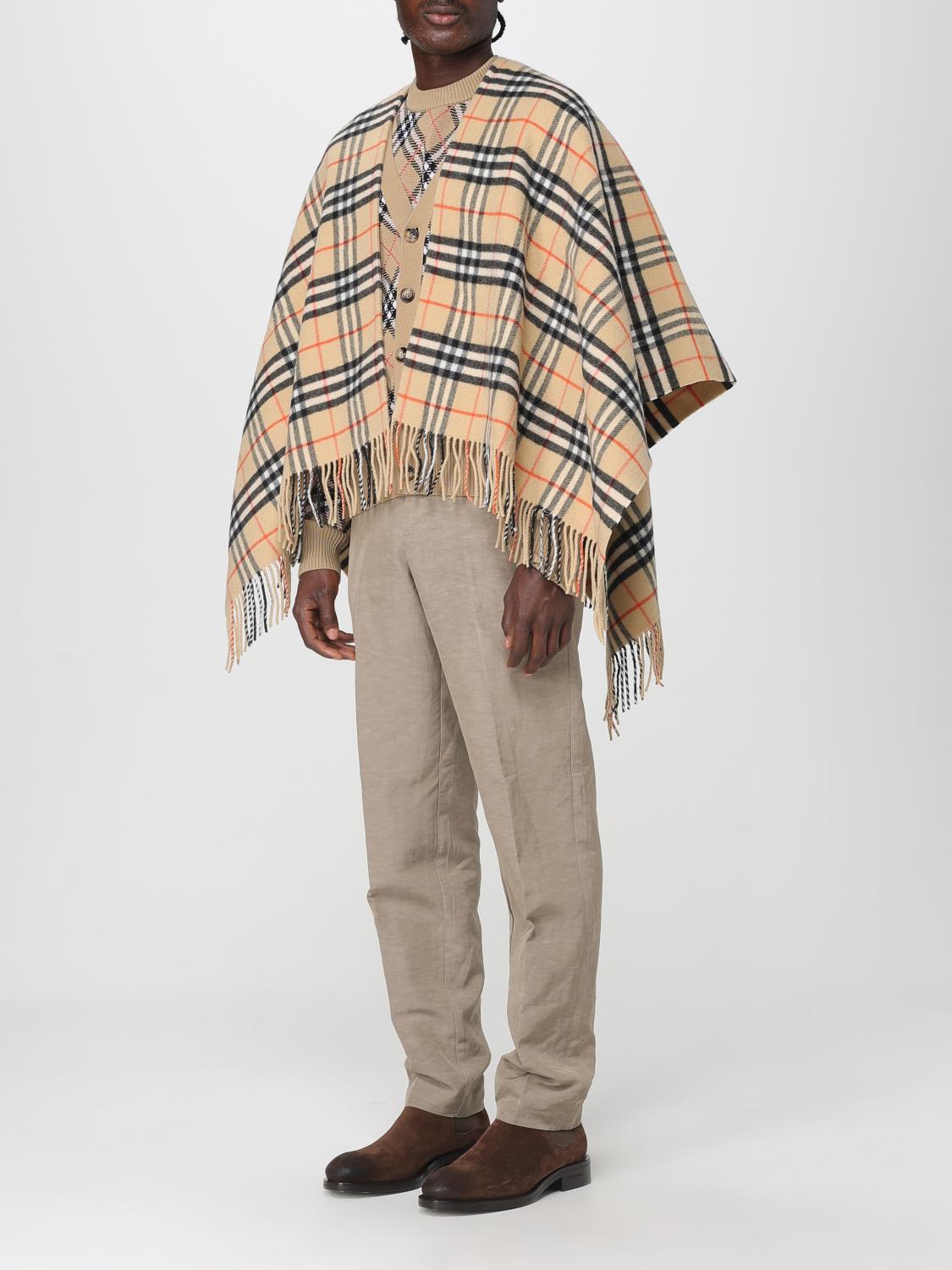 Burberry Scarf Men Beige