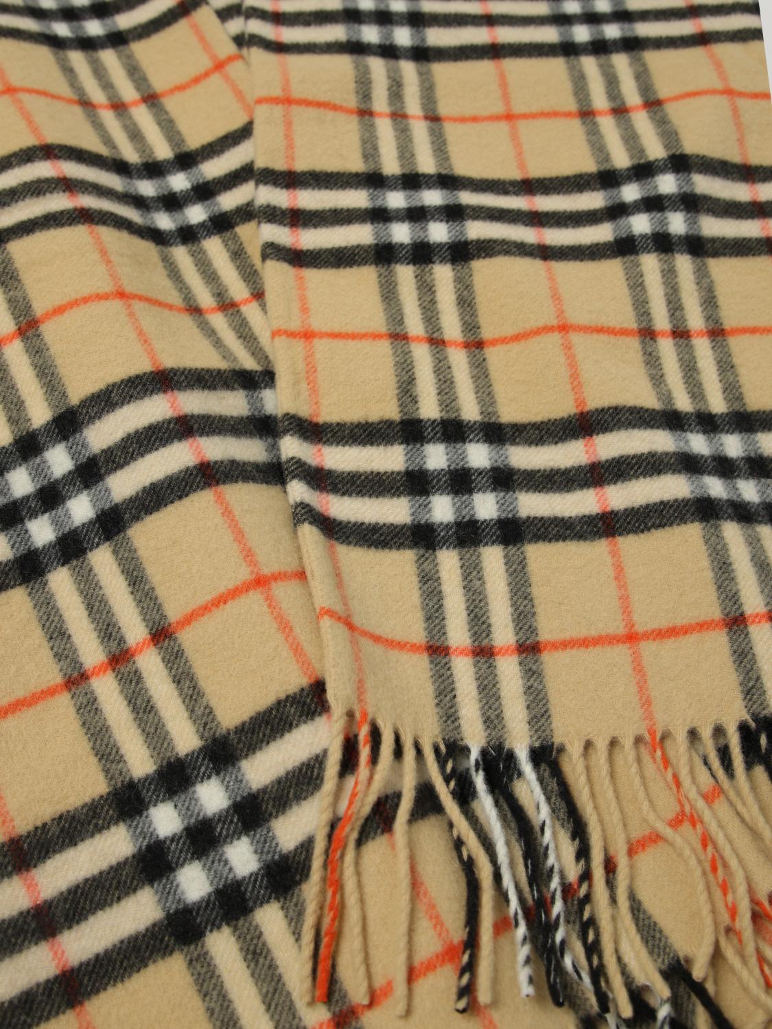 Burberry Scarf Men Beige