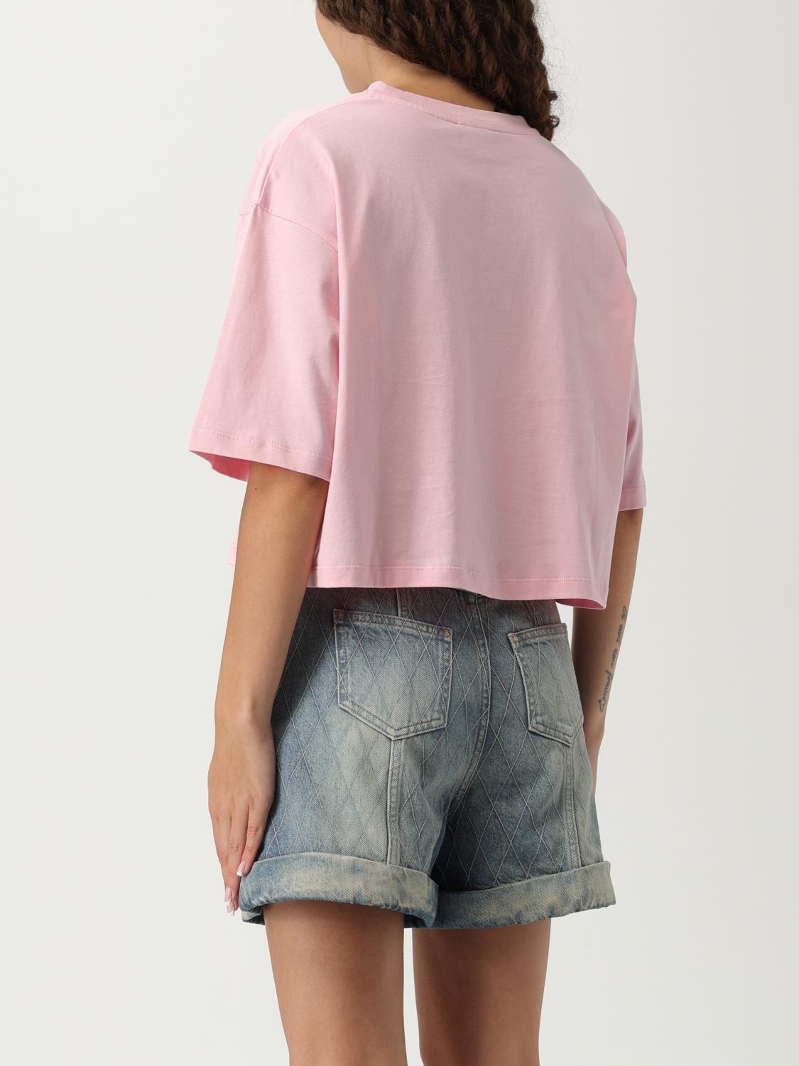 Balmain T Shirt Woman Pink