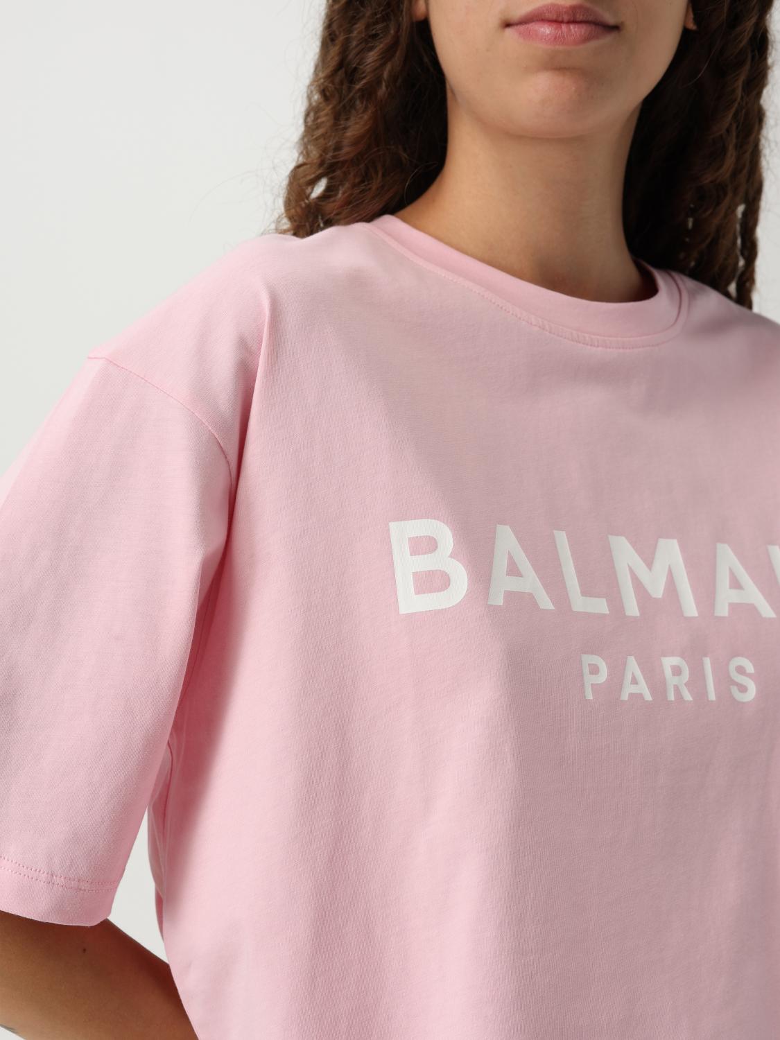 Balmain T Shirt Woman Pink