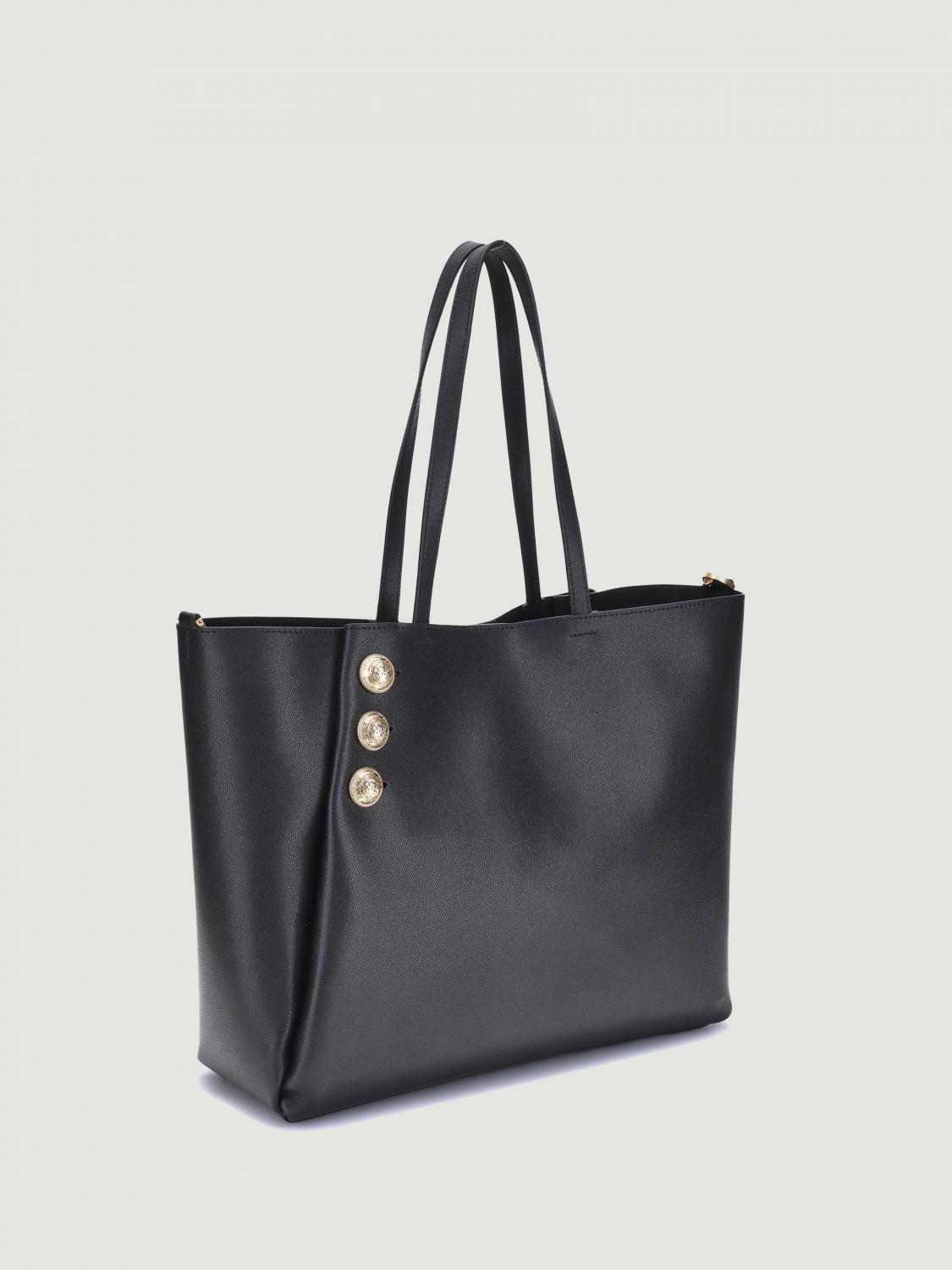 Balmain Shoulder Bag Woman Black