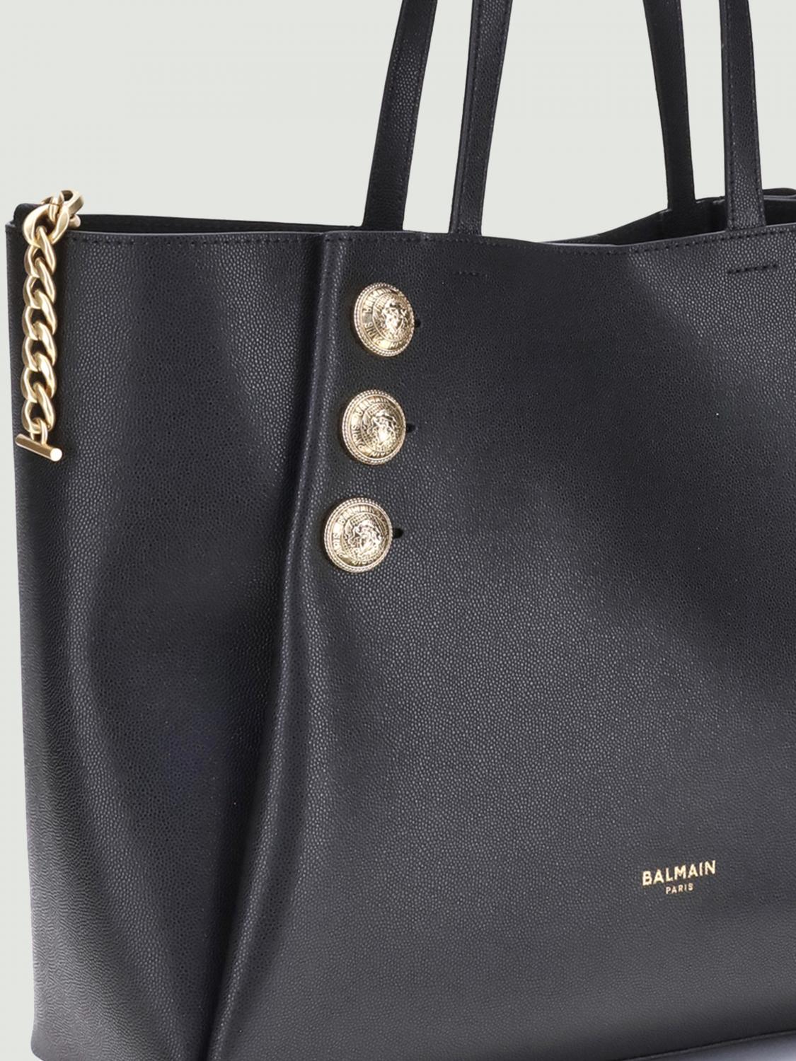Balmain Shoulder Bag Woman Black