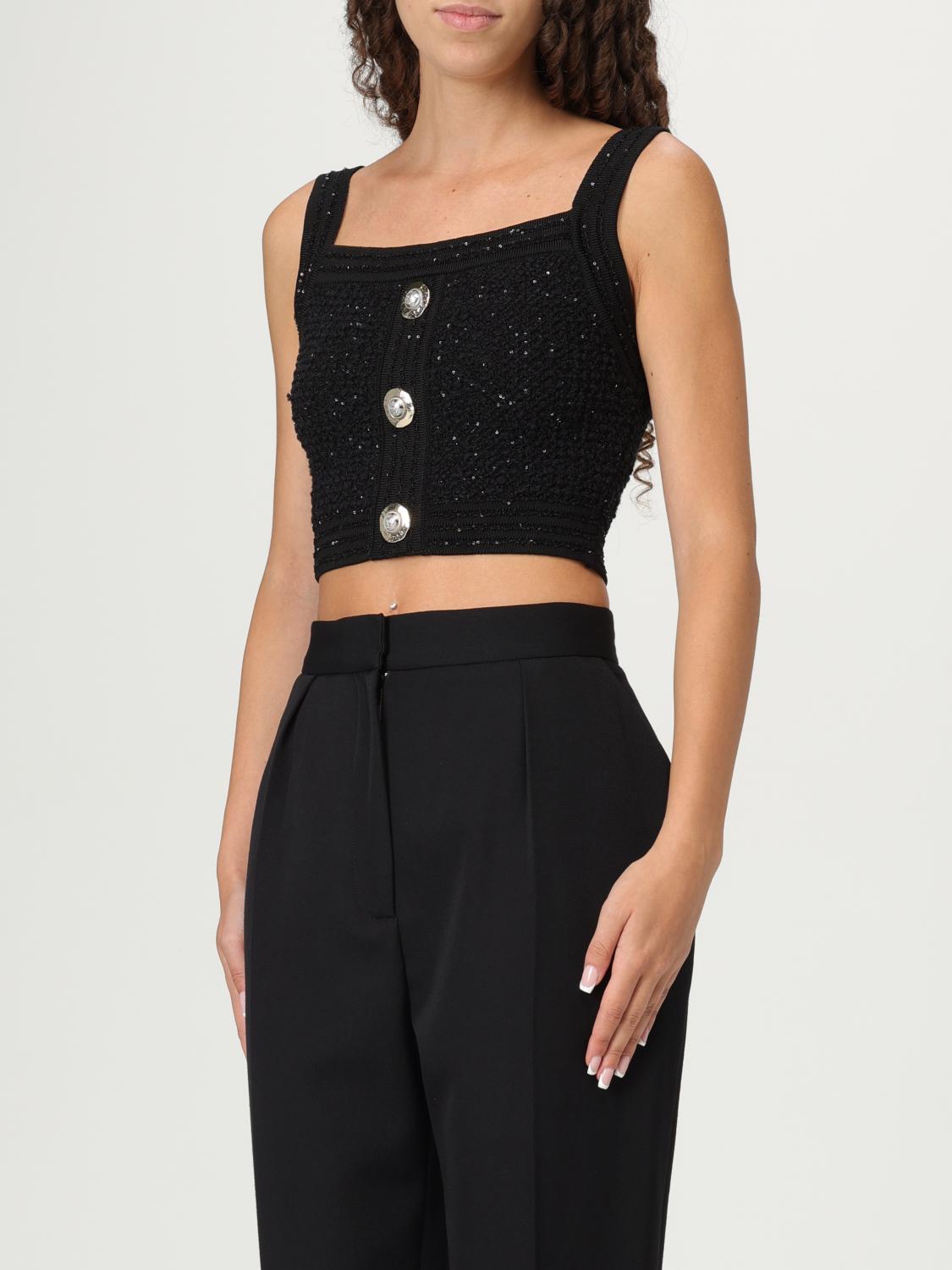 Balmain Top Woman Black