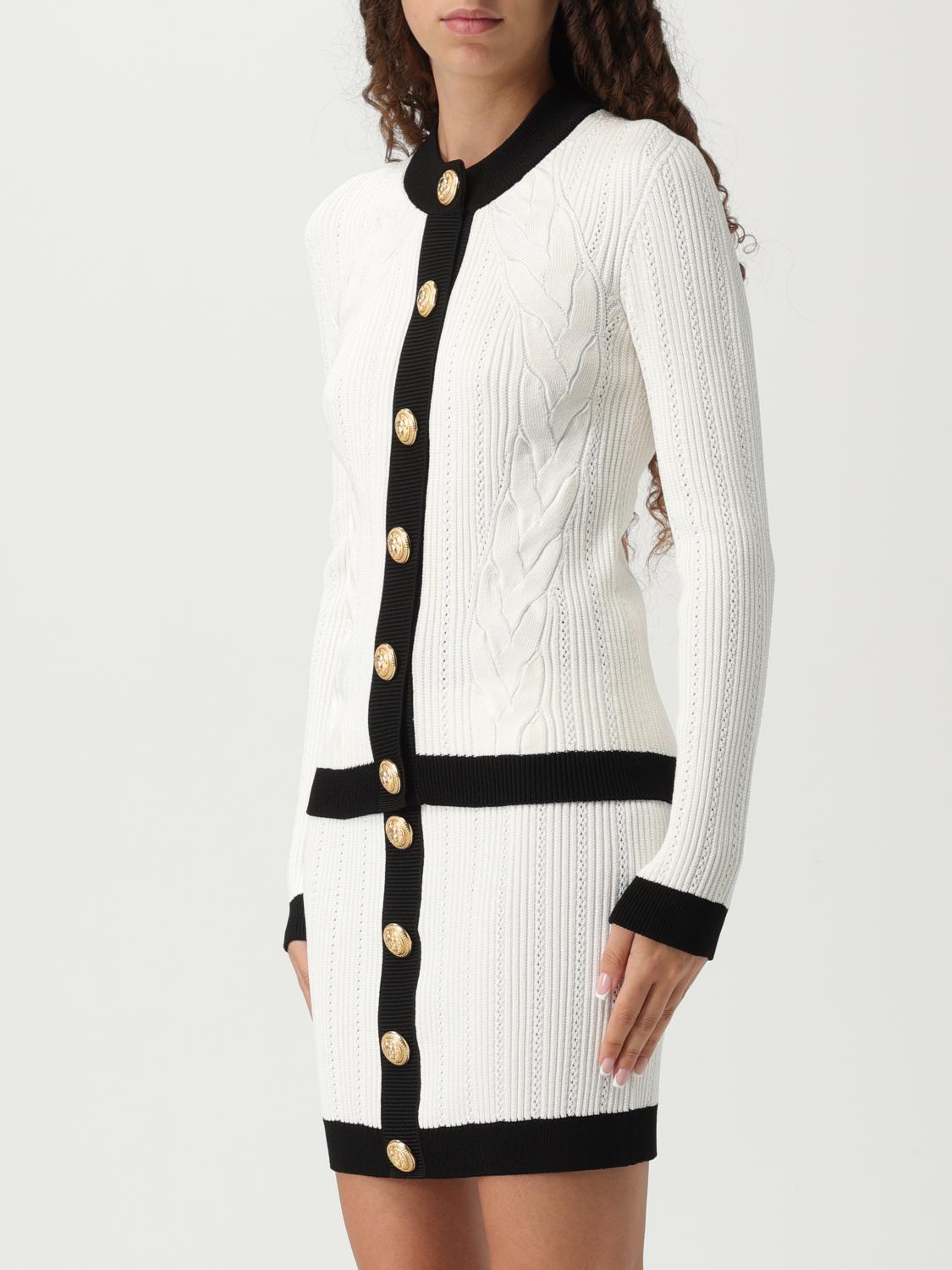 Balmain Cardigan Woman White