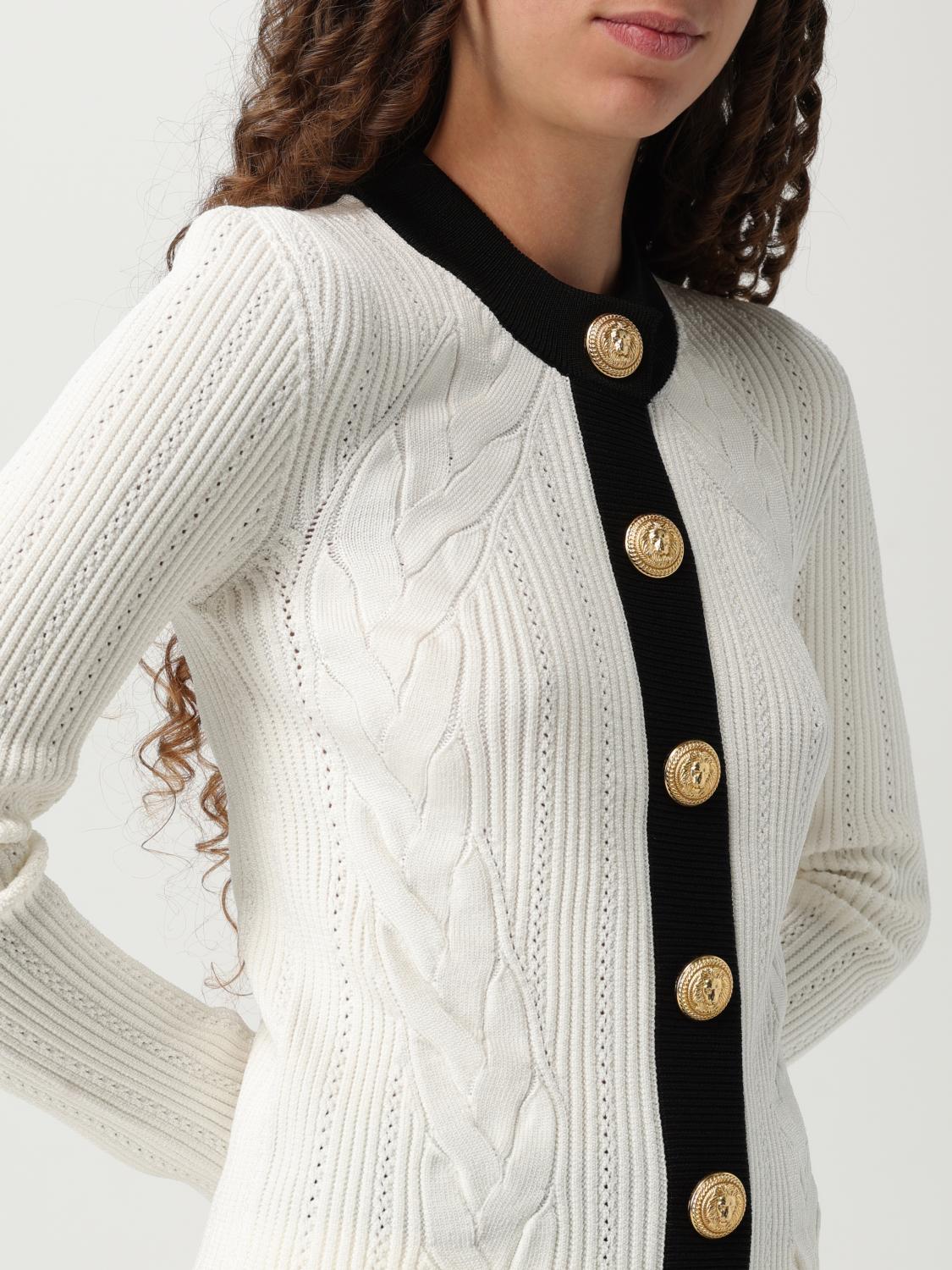 Balmain Cardigan Woman White