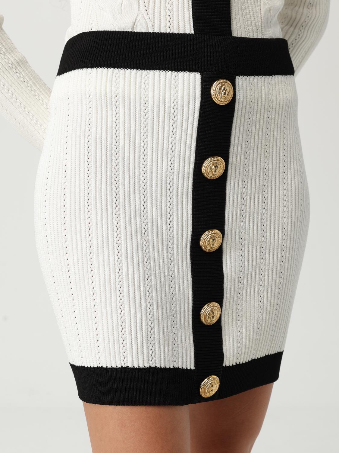 Balmain Skirt Woman White