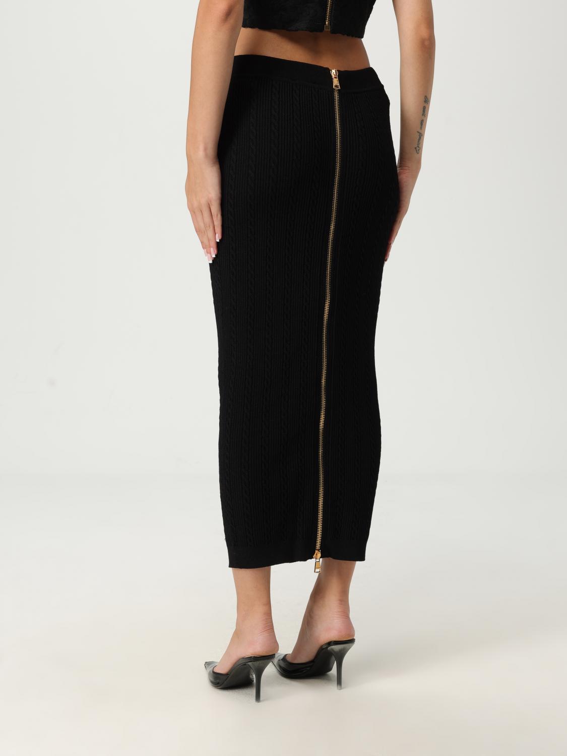 Balmain Skirt Woman Black