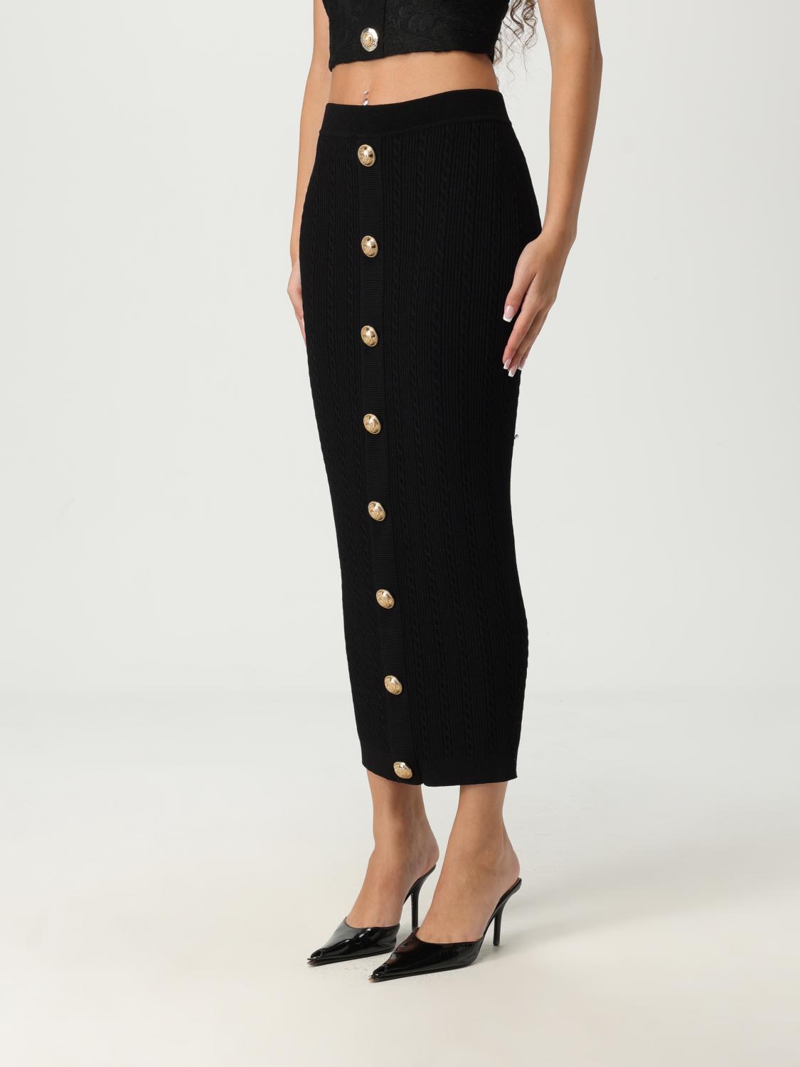 Balmain Skirt Woman Black