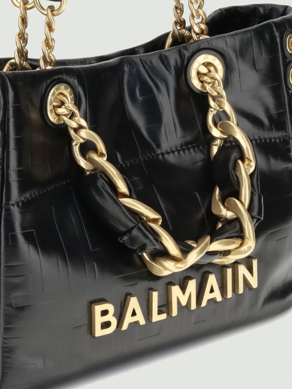 Balmain Shoulder Bag Woman Black