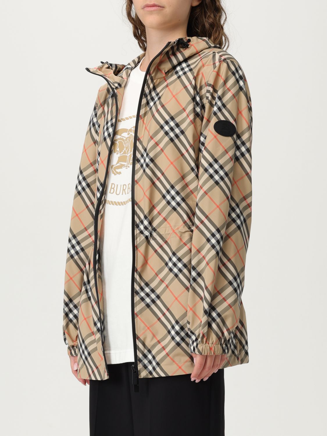 Burberry Jacket Woman Sand
