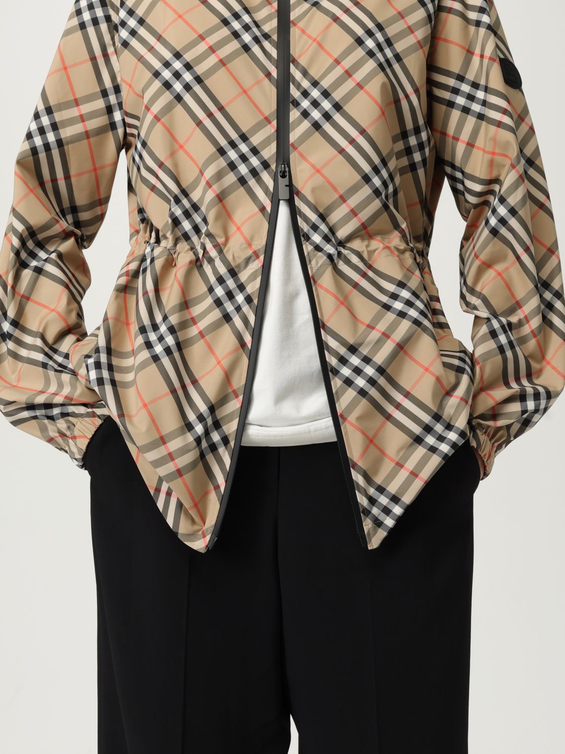 Burberry Jacket Woman Sand