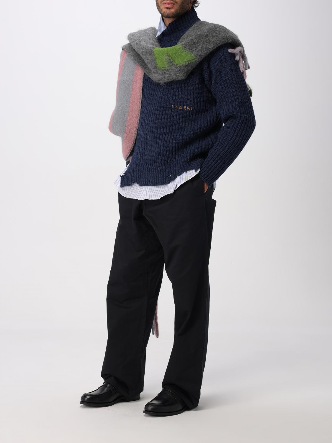 Marni Sweater Men Blue