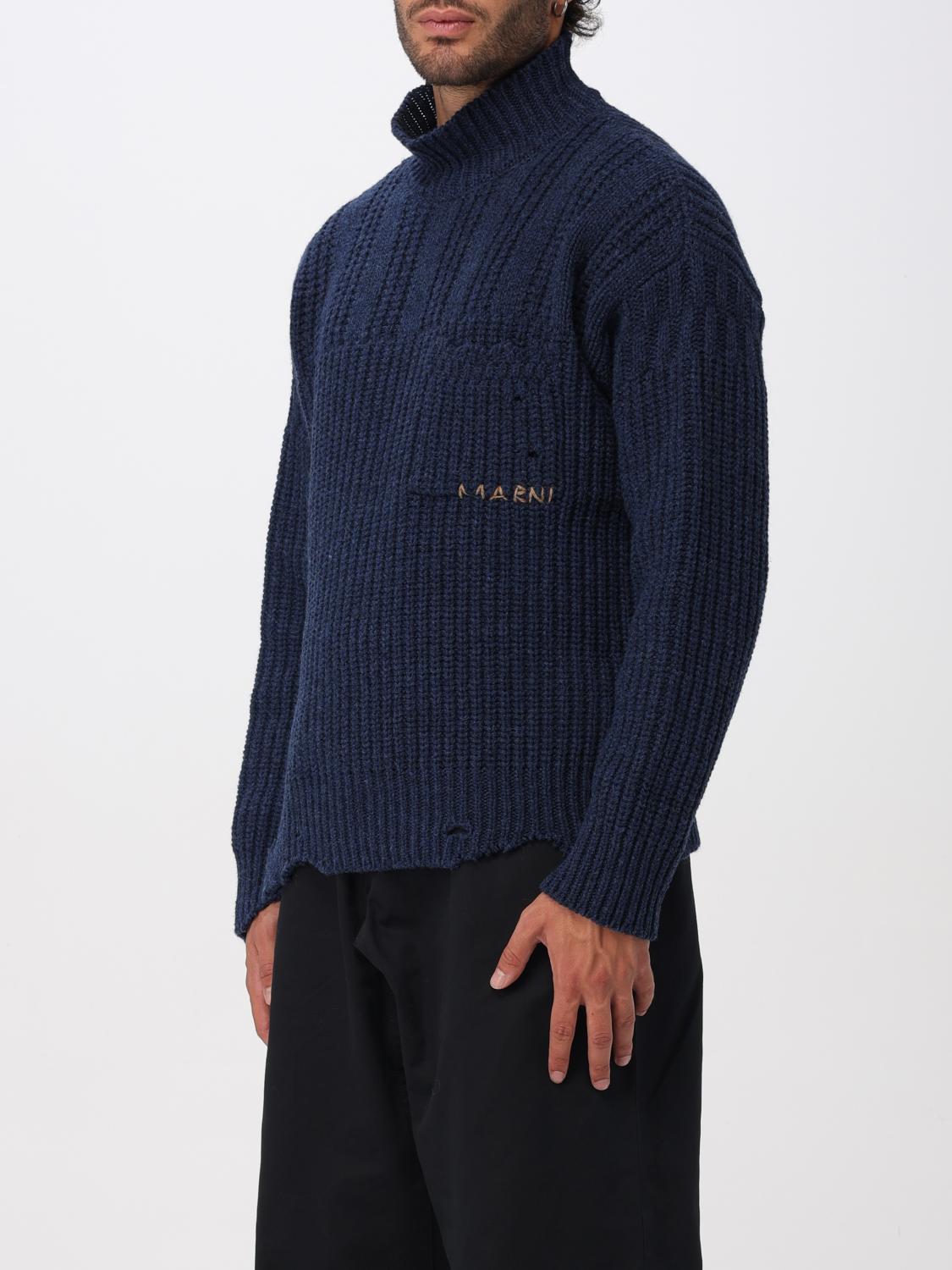 Marni Sweater Men Blue