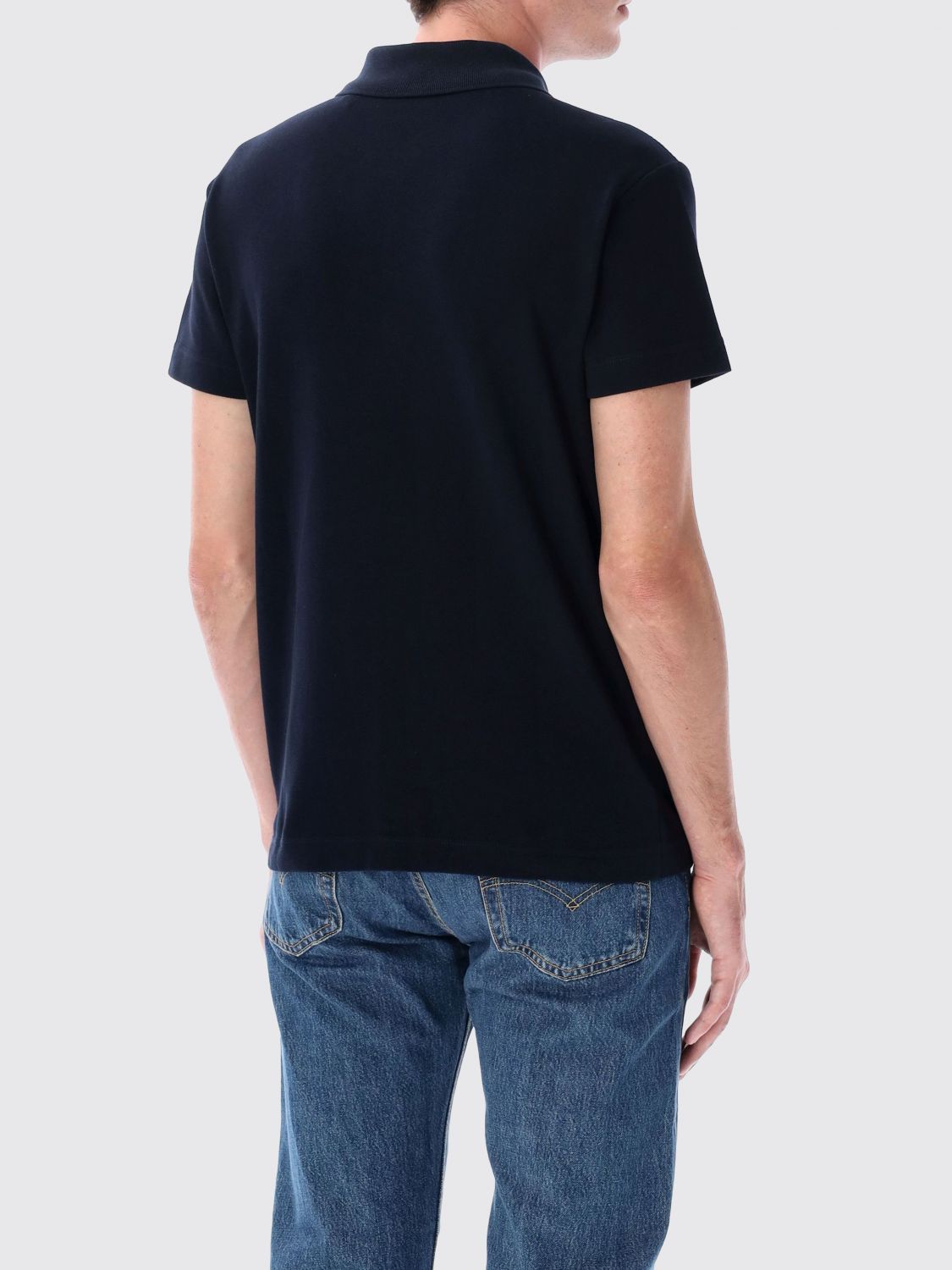 Burberry Polo Shirt Men Blue