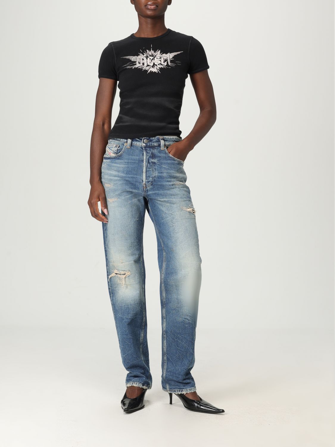 Diesel T Shirt Woman Black