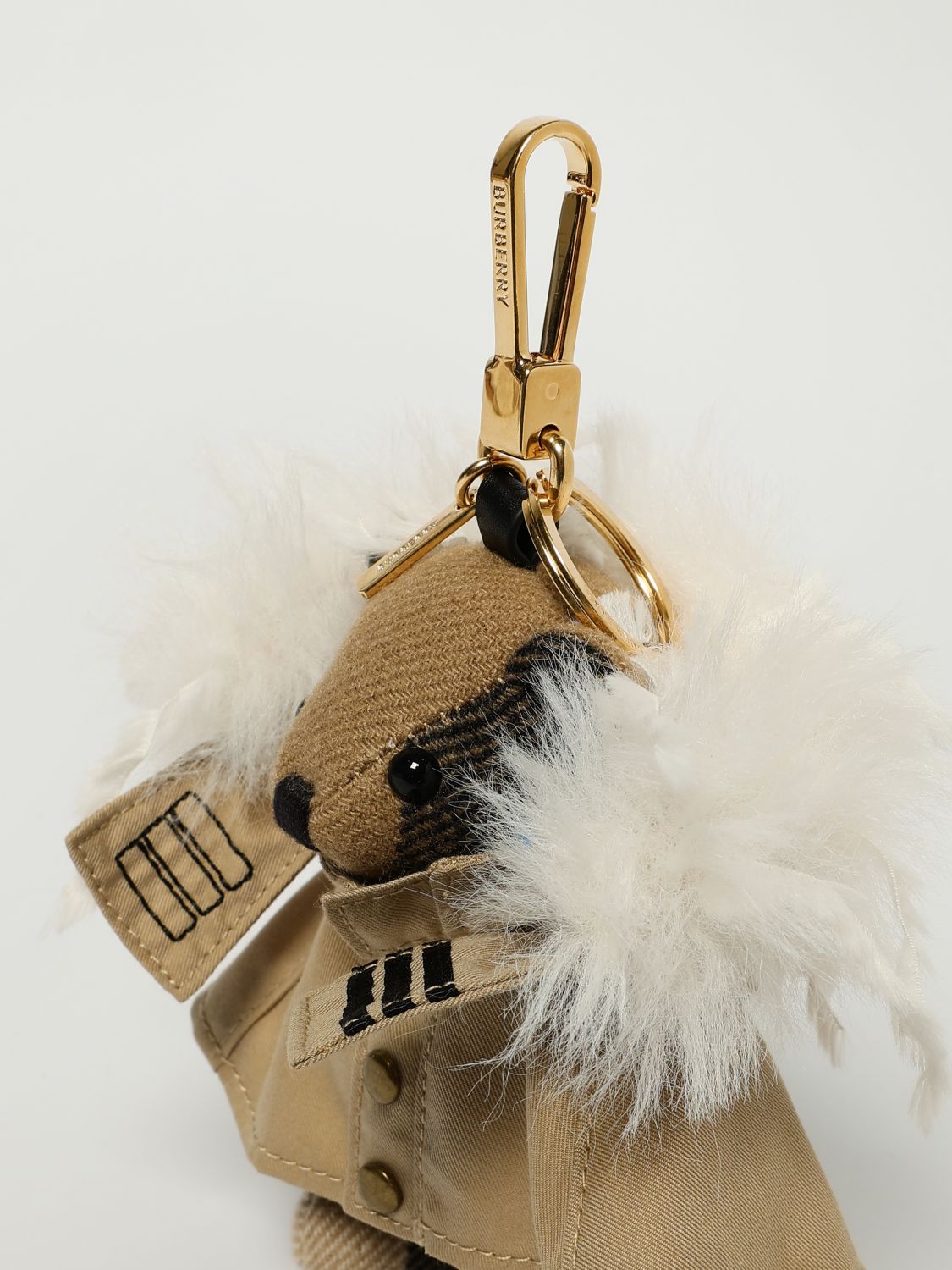 Burberry Key Chain Woman Beige