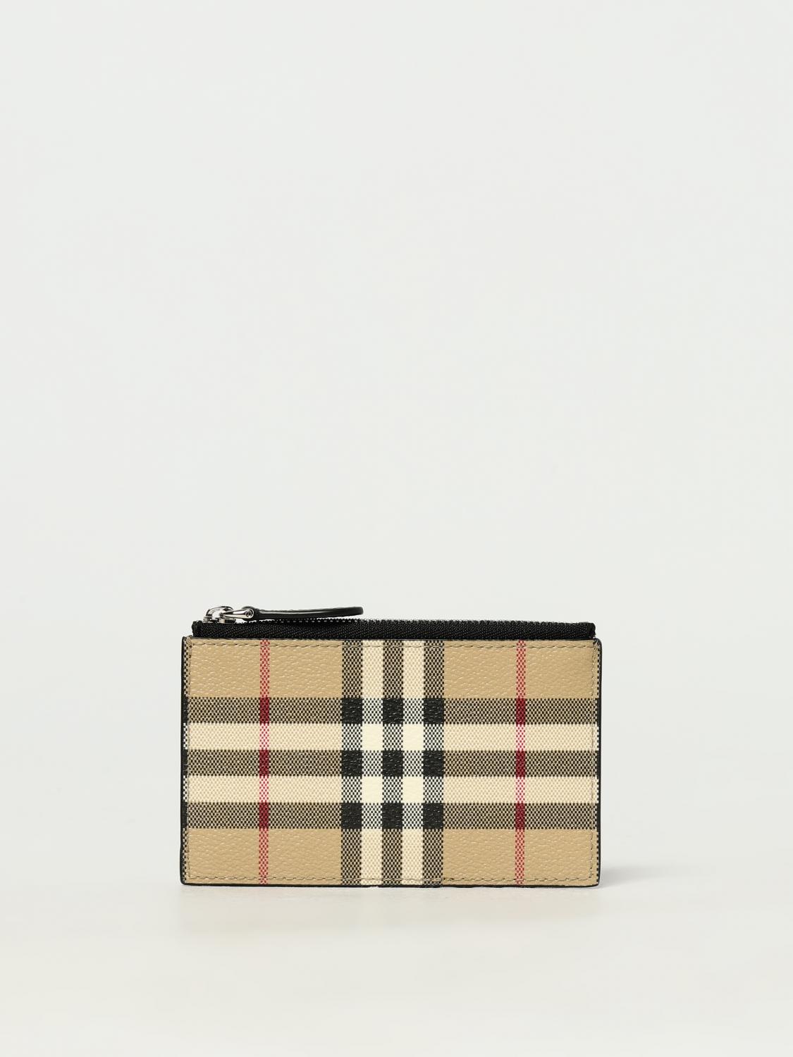 Burberry Wallet Men Beige