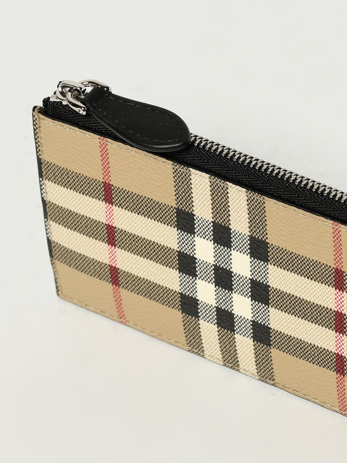Burberry Wallet Men Beige