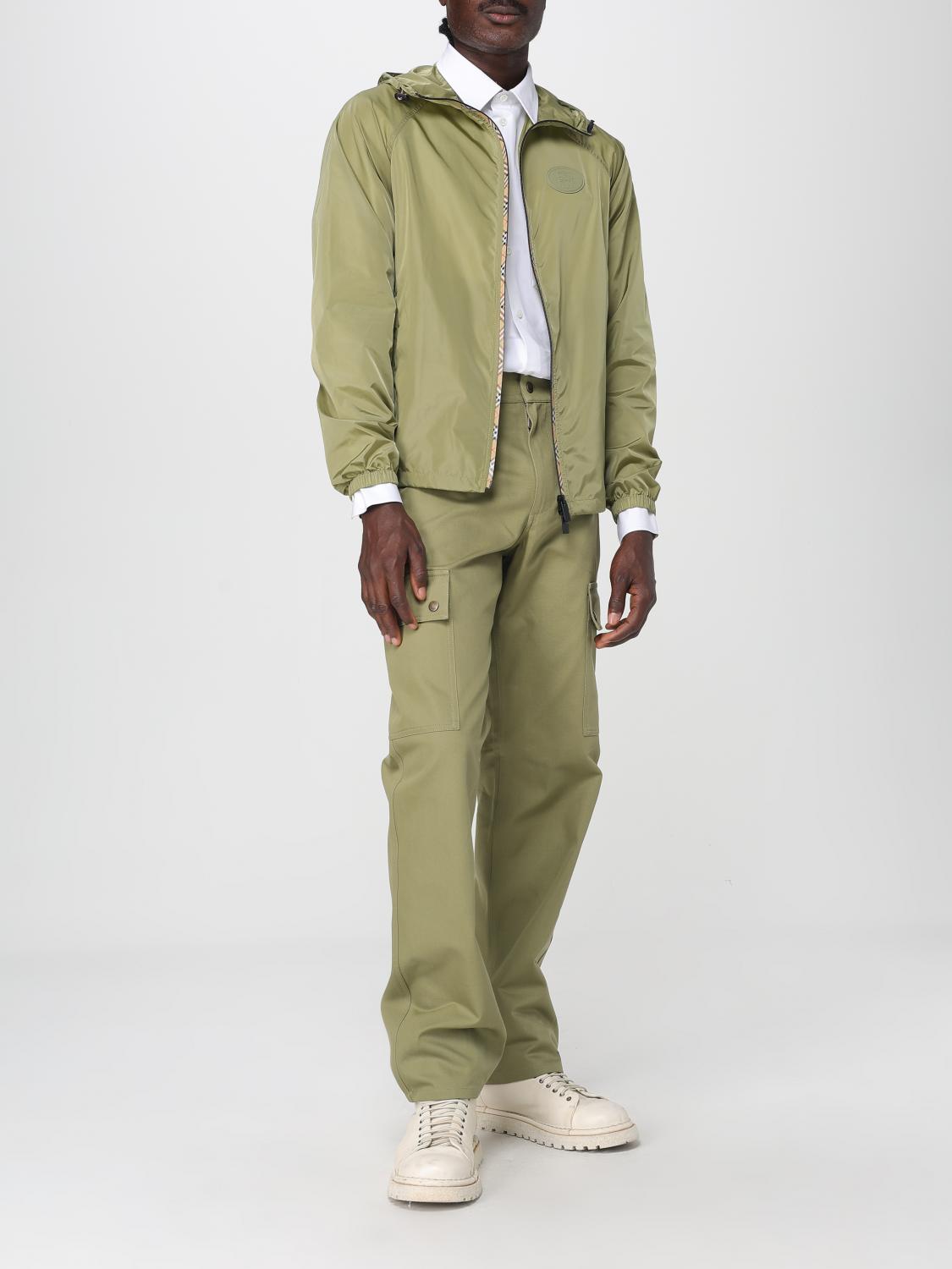 Burberry Pants Men Green