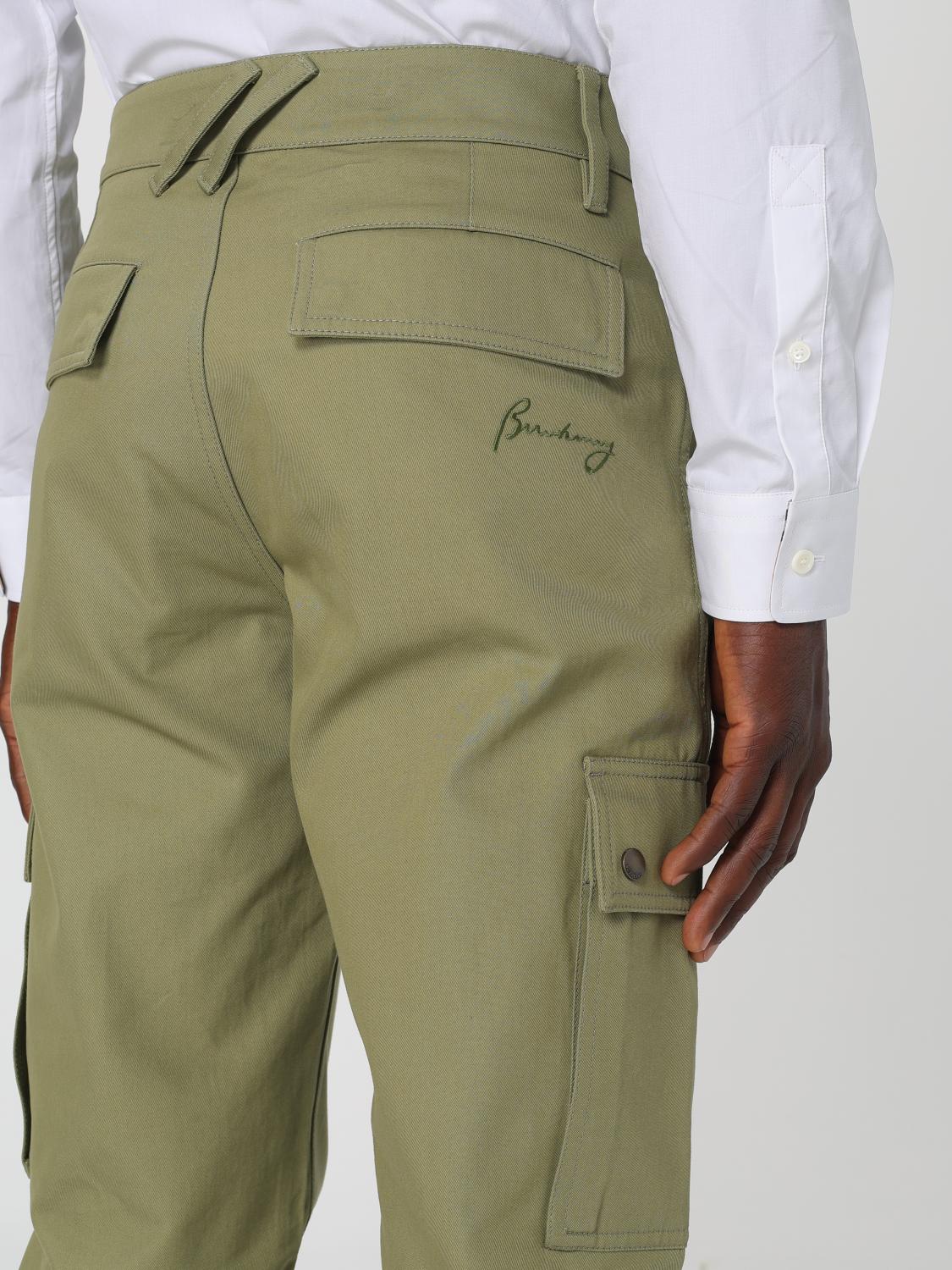 Burberry Pants Men Green
