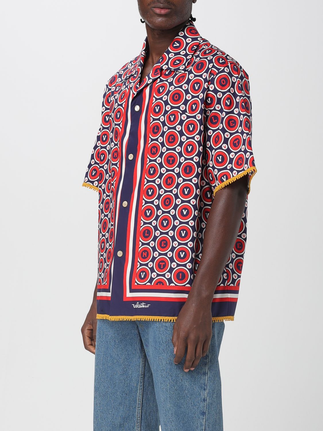 Valentino Shirt Men Blue