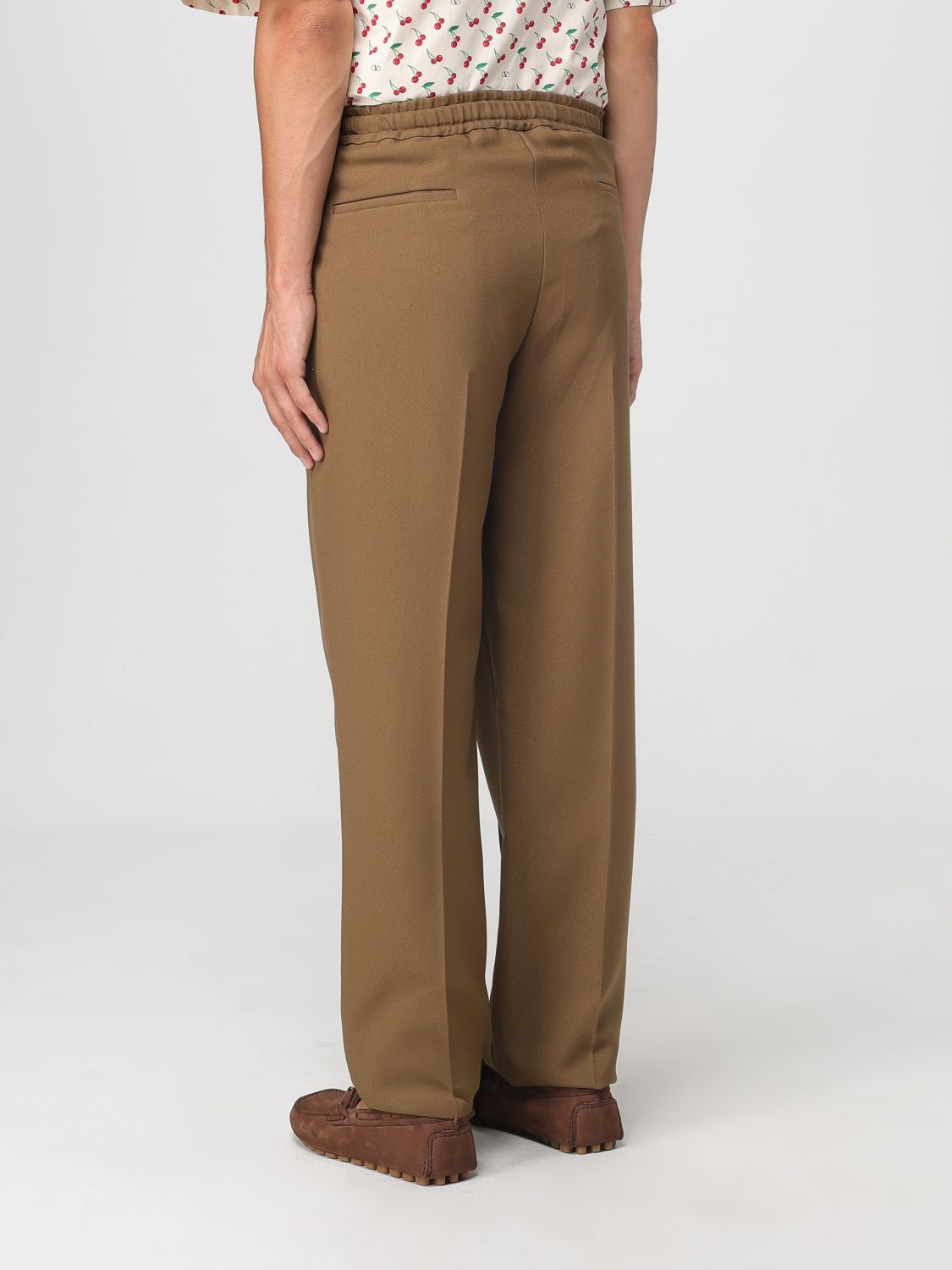 Valentino Pants Men Walnut
