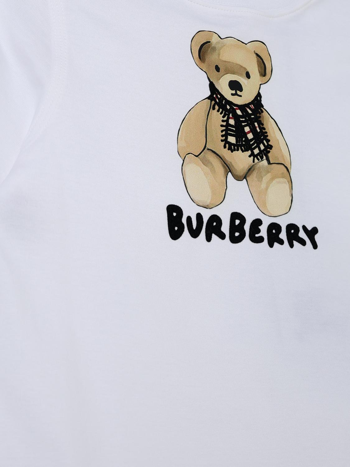Burberry T Shirt Kids White